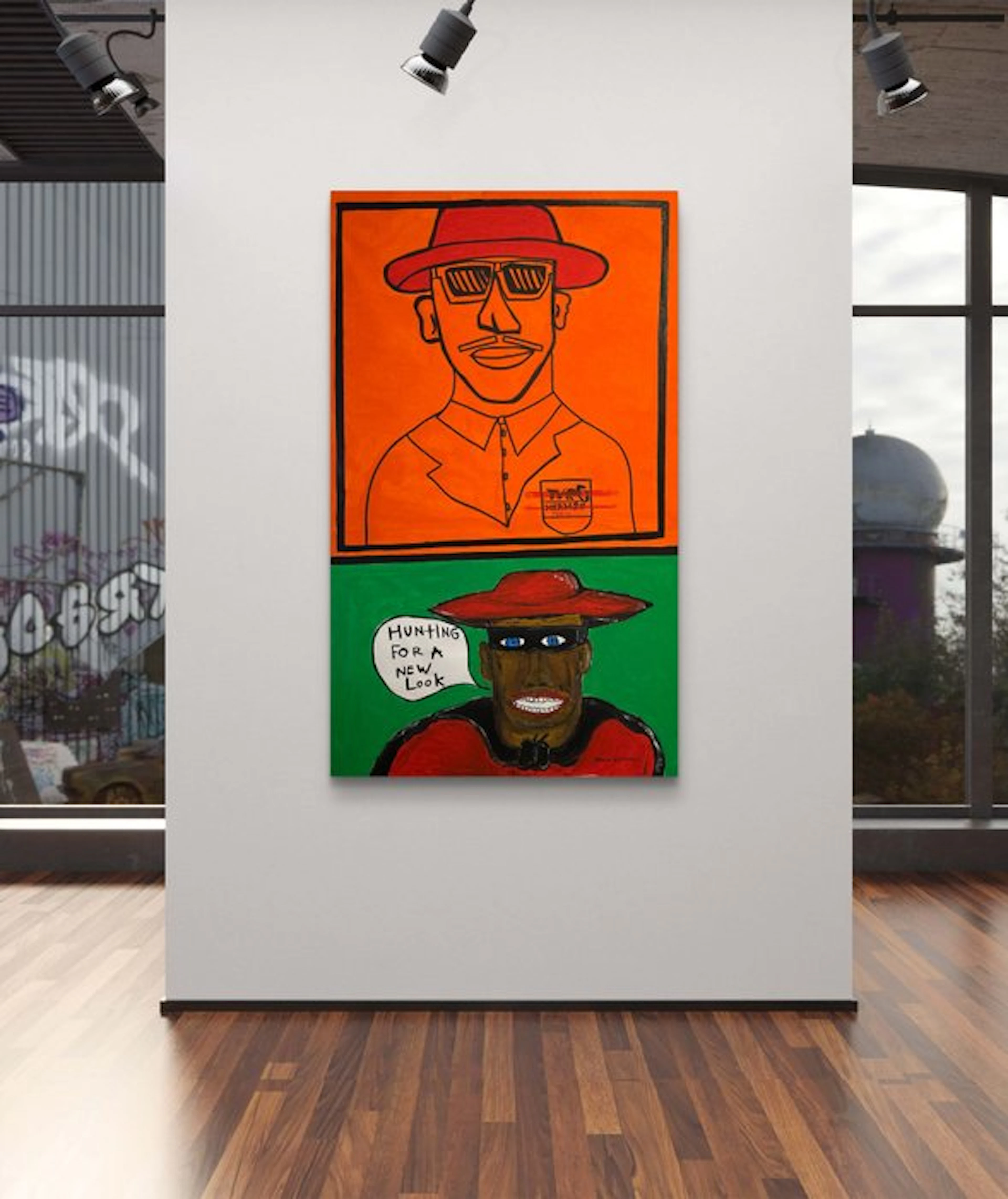 Malo - A New Look - haring basquiat style