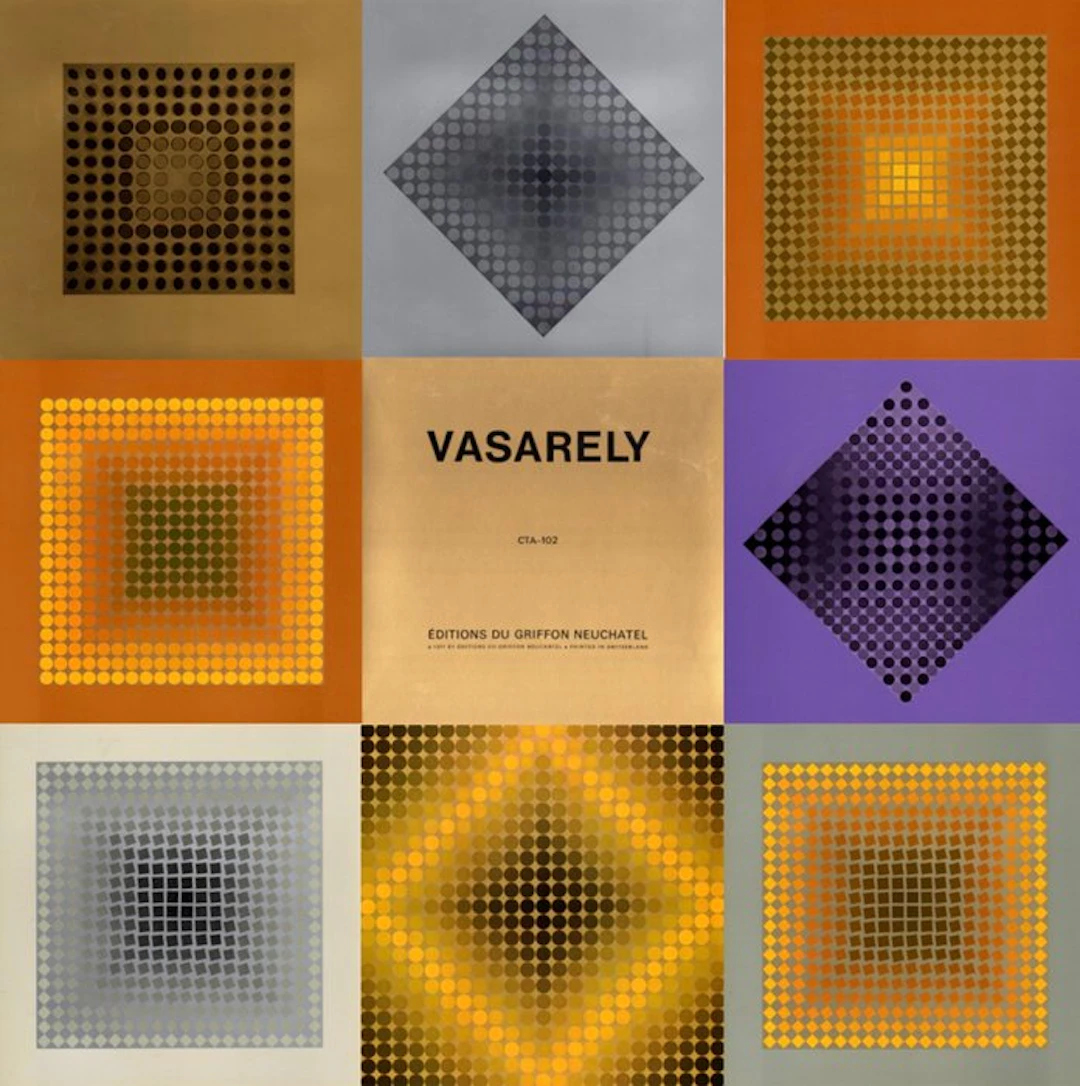 Victor Vasarely (1906-1997) - Hexagone