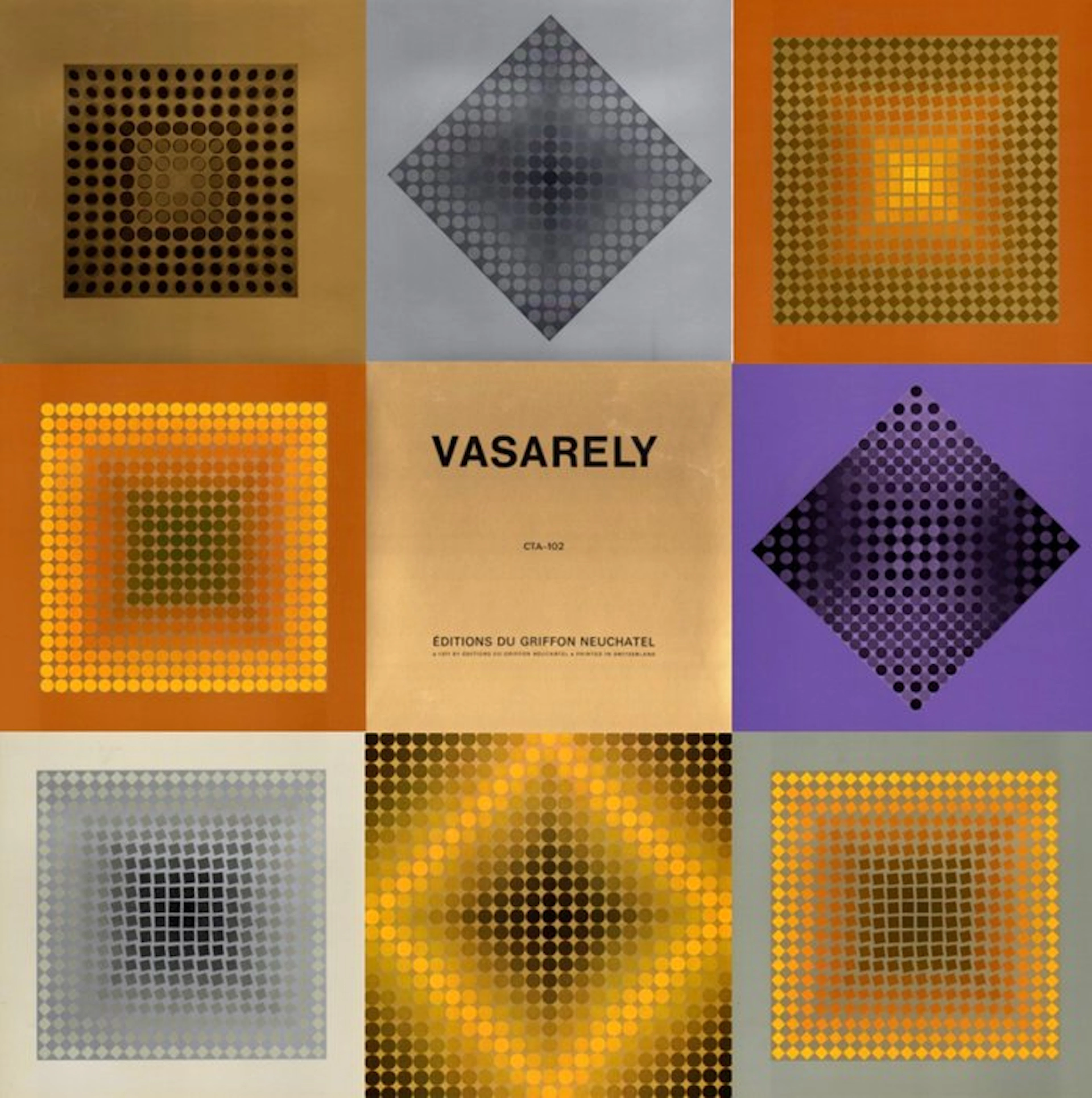Victor Vasarely (1906-1997) - Hexagone