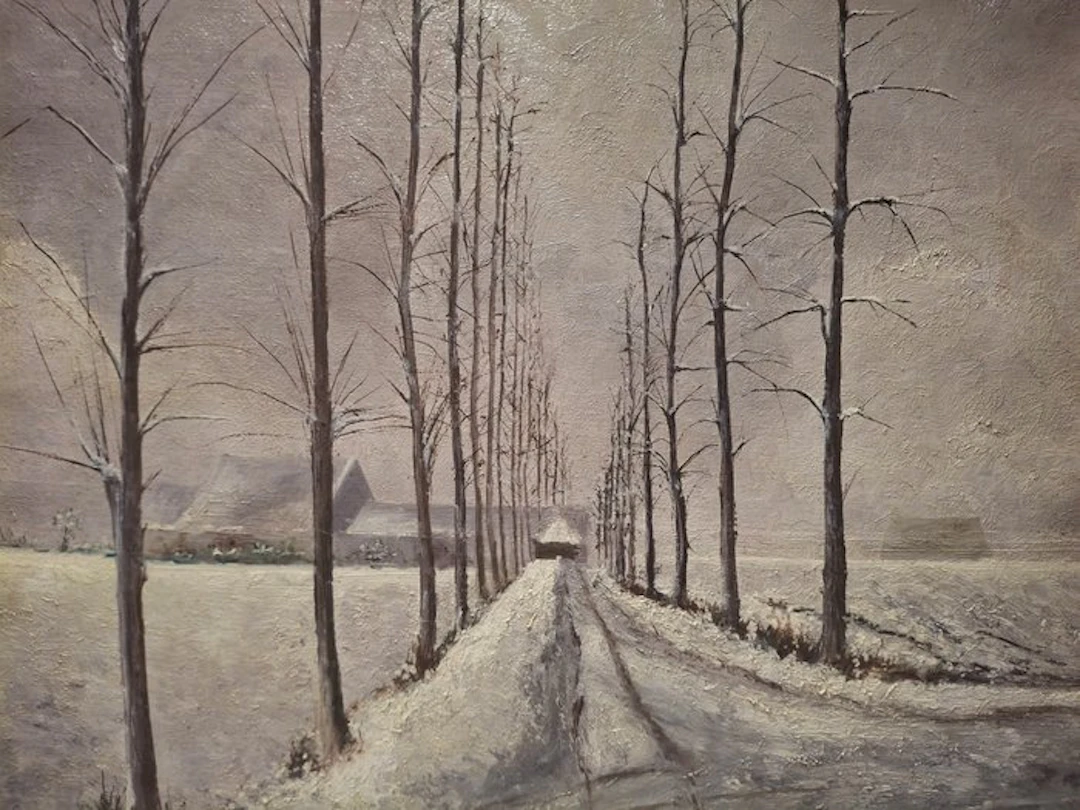 R. Vertenten (XX) - Winters landschap