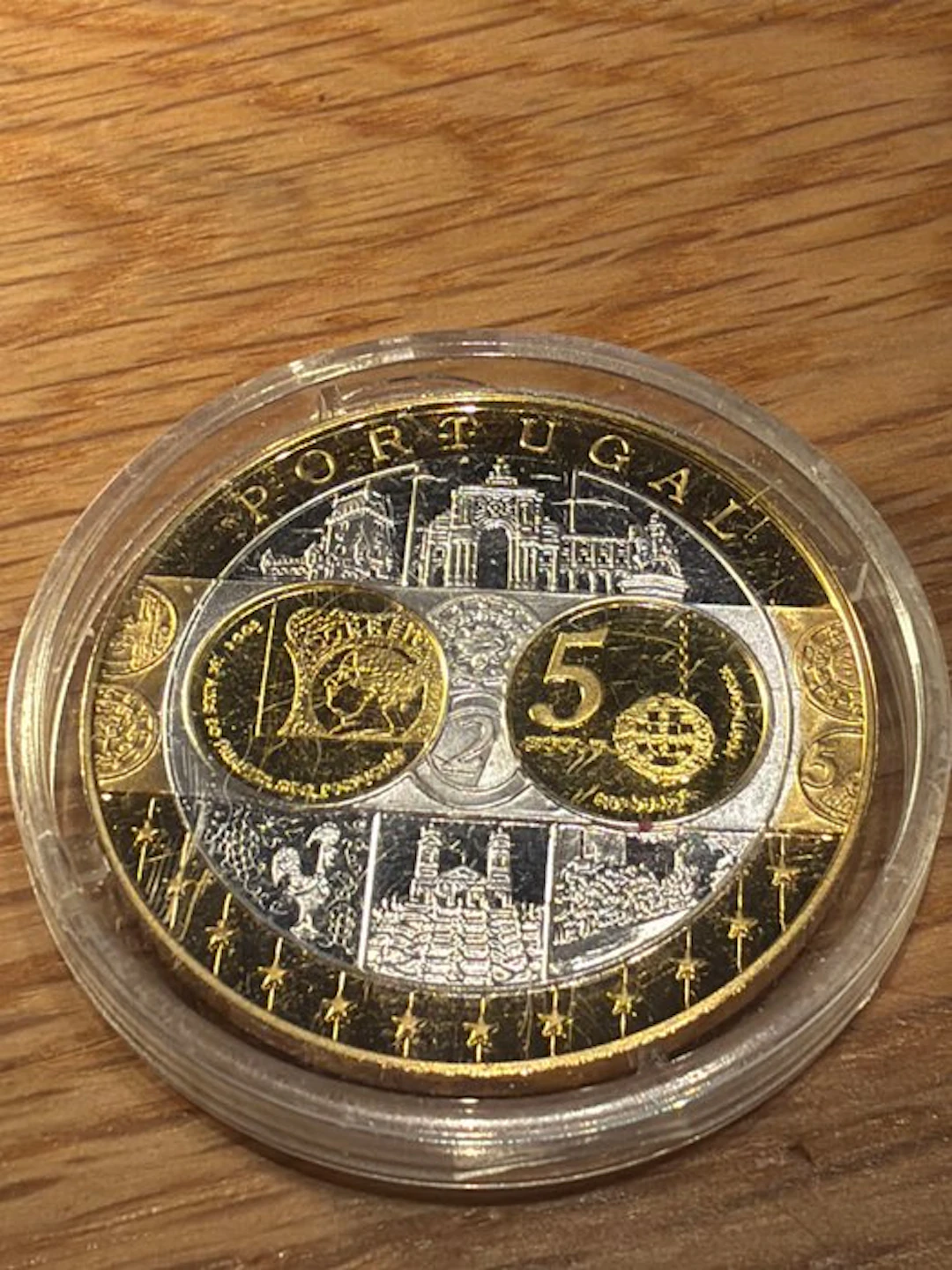 Europe. Silver medal 2002, Portugal - 20g (.999) Silber (No reserve price)