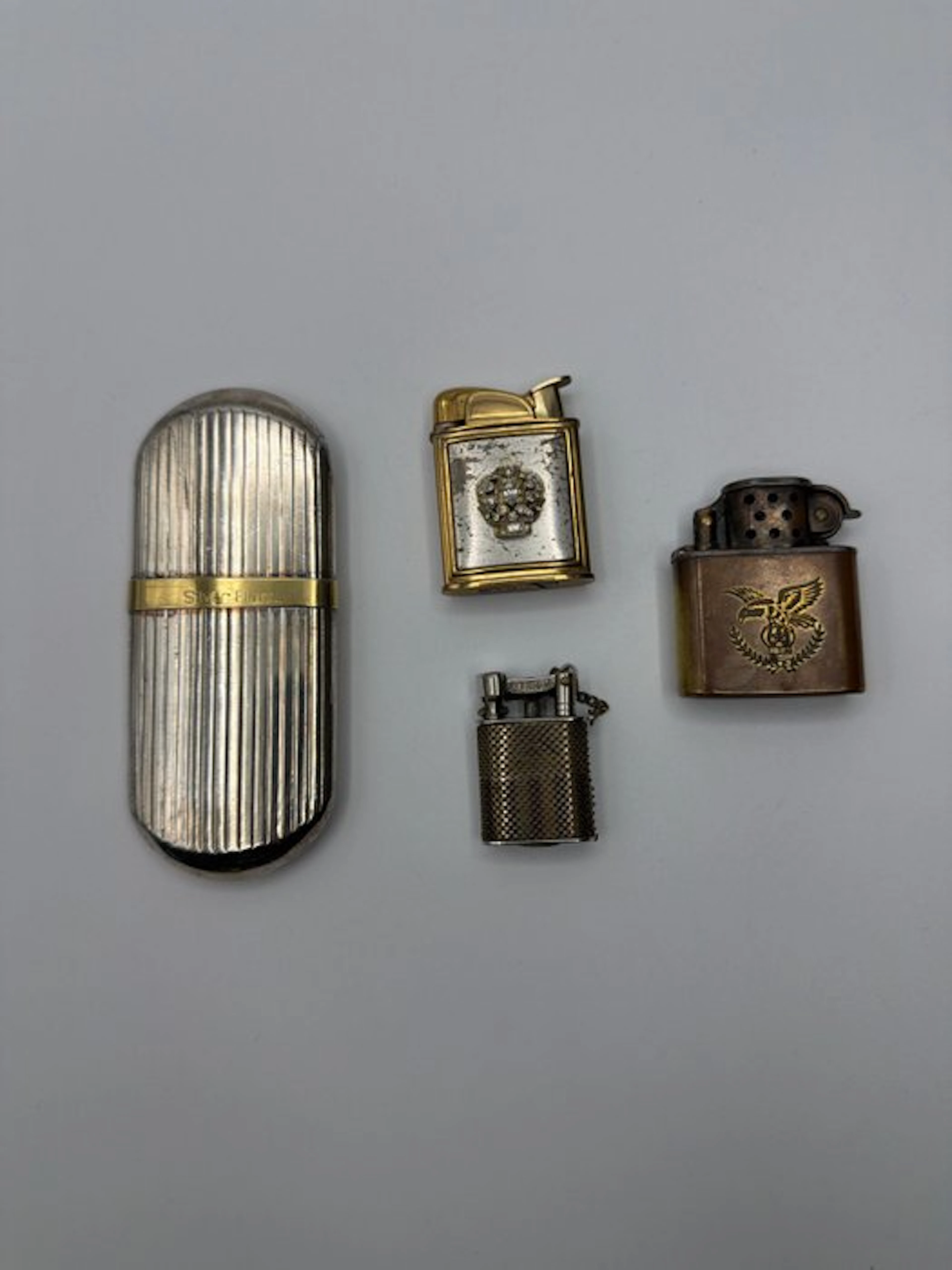 Zenith-Evans-Silver Flame-Trench - No reserve price - Lighter - Brass