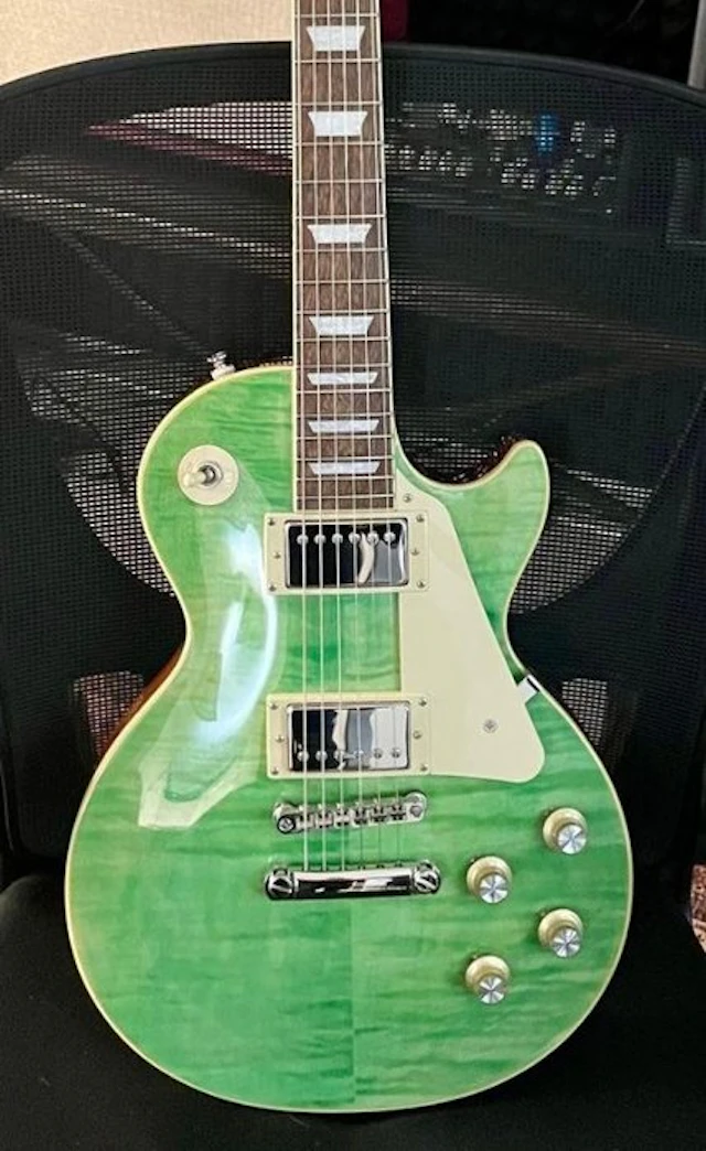 Epiphone - Les Paul Standard '50s Figured Seafoam Green - - Electric guitar