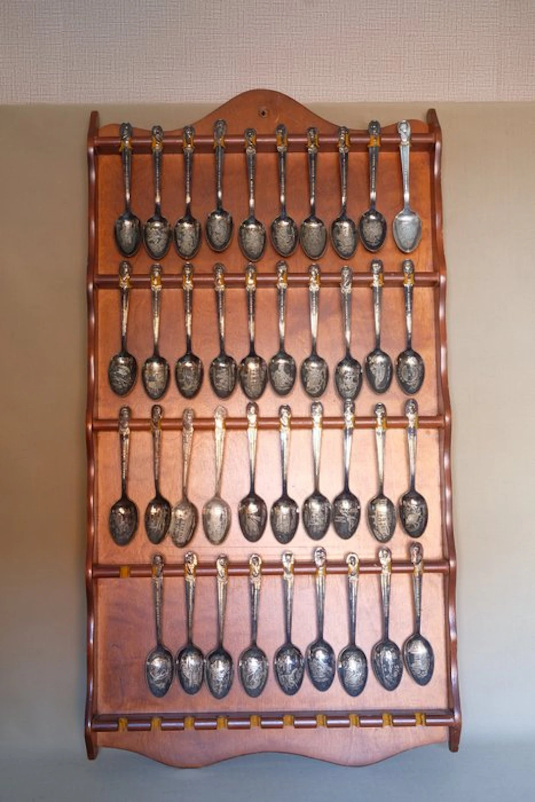 Memorabilia collection - Souvenir Spoons Presidents of America - Wm Rogers Mfg