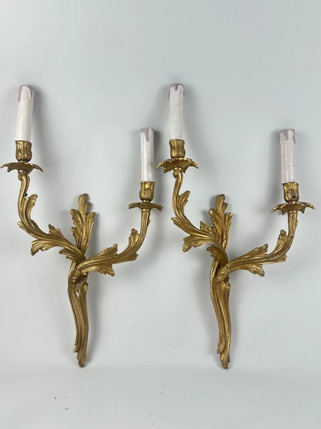 Wall decoration (2) - France - A pair of wall scones