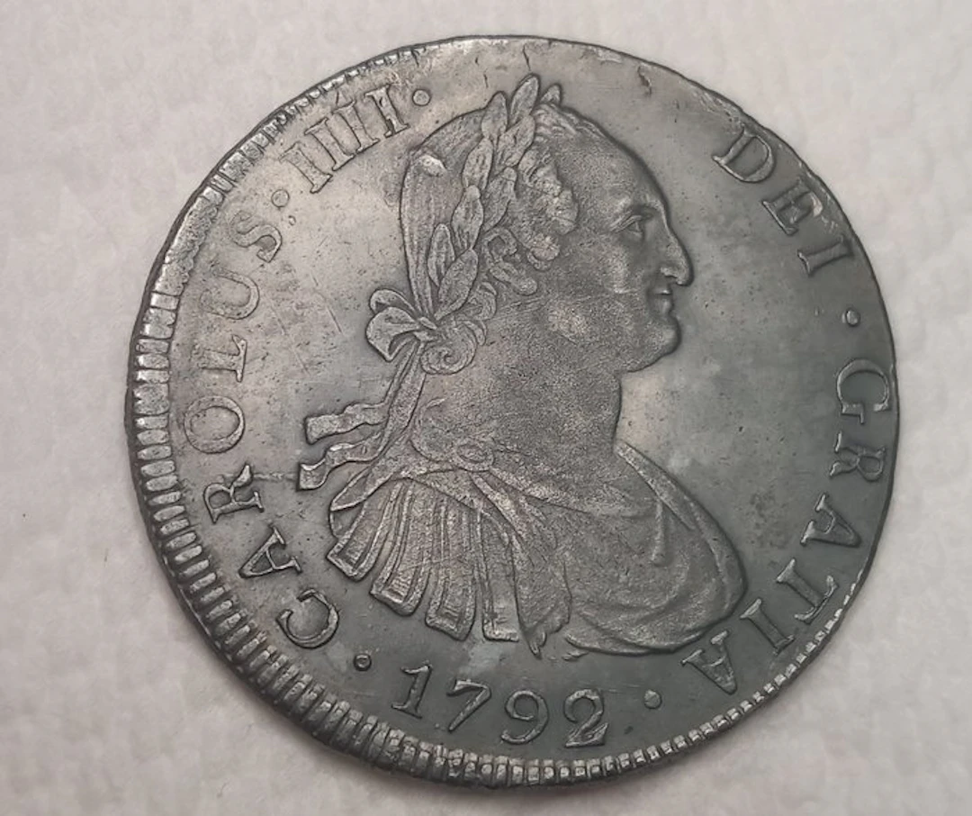 Spain. Carlos IV. 8 Reales 1792 Potosí PR