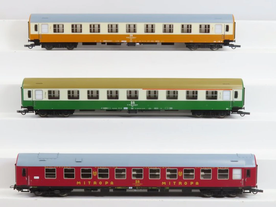 Tillig H0 - 74335/74728/74771 - Model train passenger...