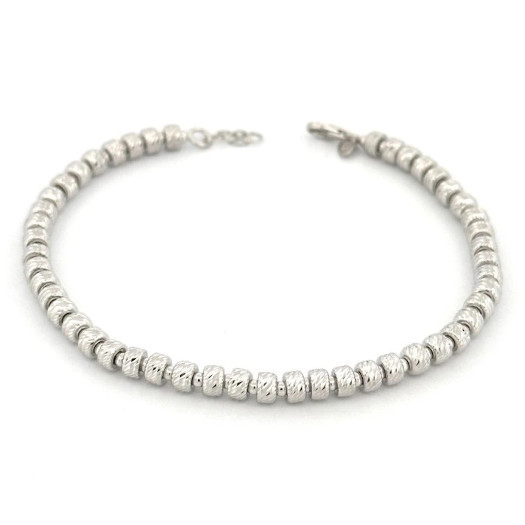 Bracelet - 18 kt. White gold - Gold Art