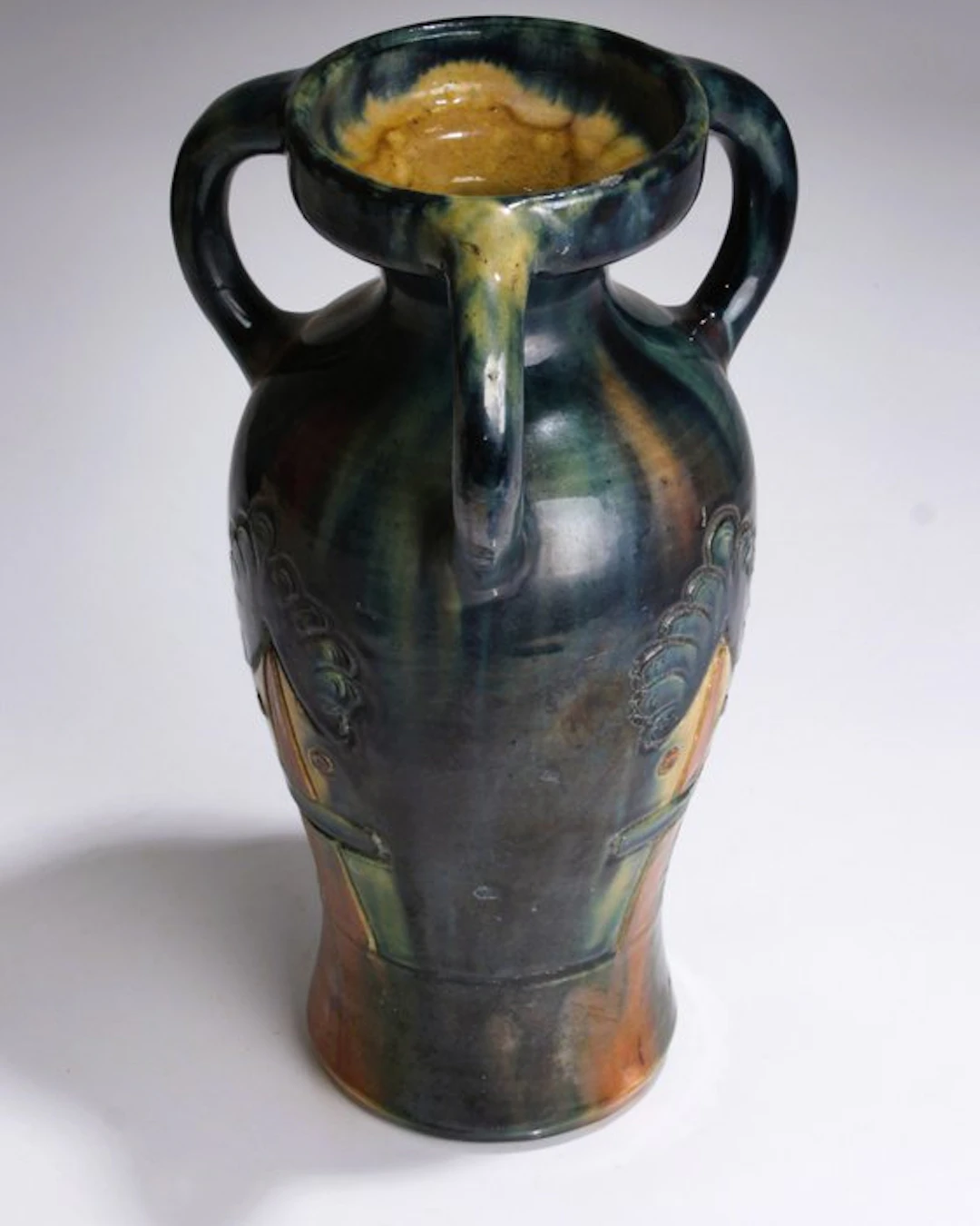 Faïencerie de Thulin - Léo Maes - Vase - Flemish...