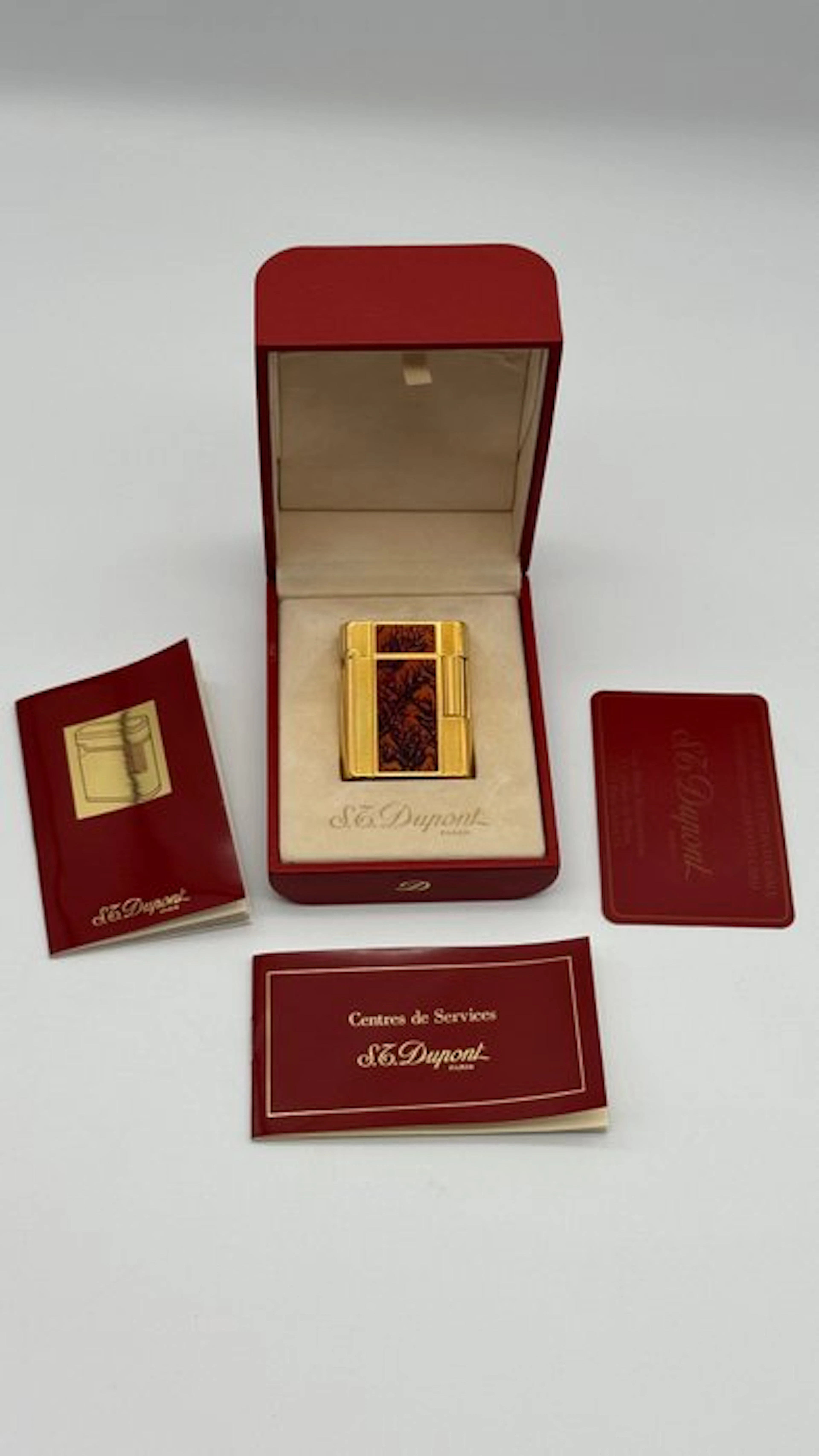S.T. Dupont - Rare Soubreny "Oiseaux de feu" (Fire Birds)...