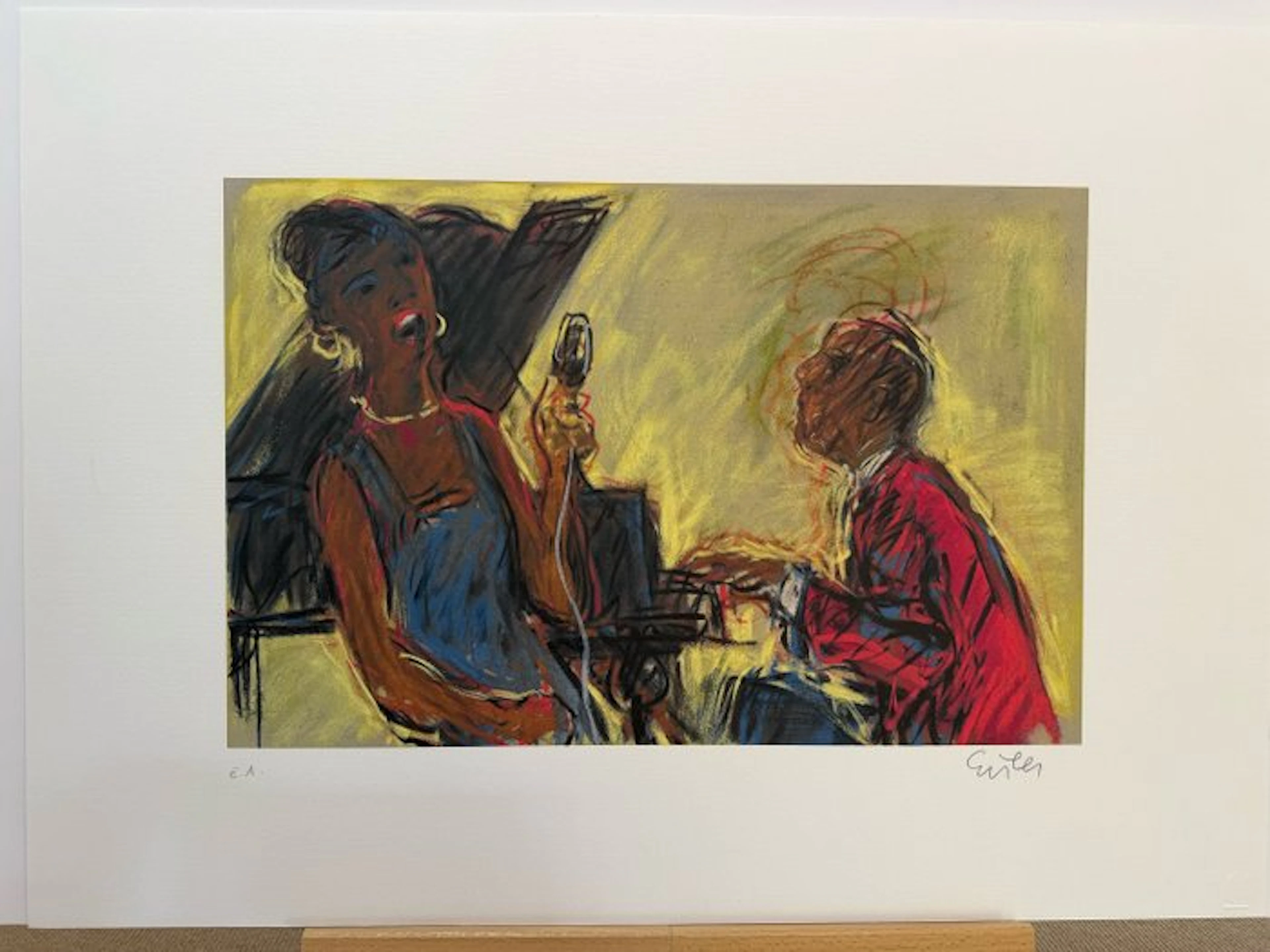 Georg Eisler (1928-1998) - Jazz,1977