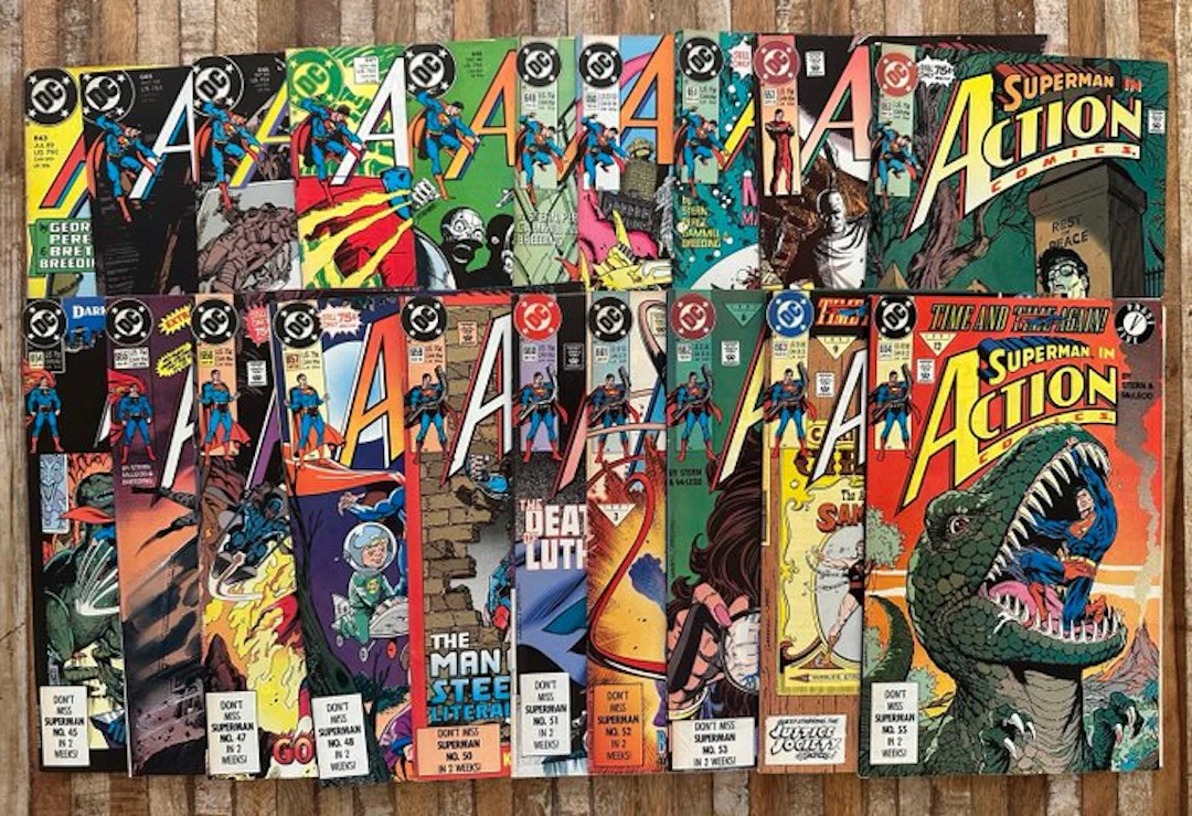 Action Comics #643 à #664 - NO RESERVE - 20 Comic...