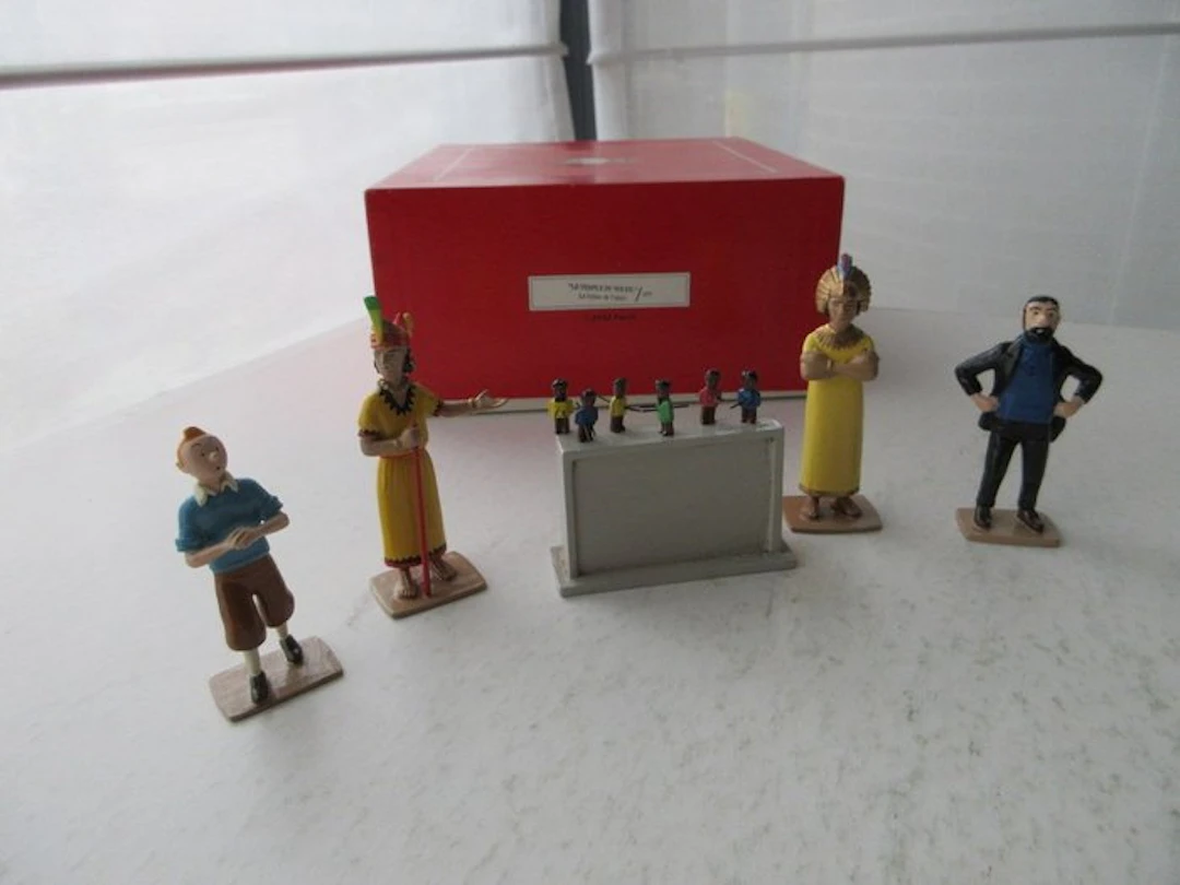 Tintin - Pixi 4572 - Le Temple de Soleil - La Scène de...