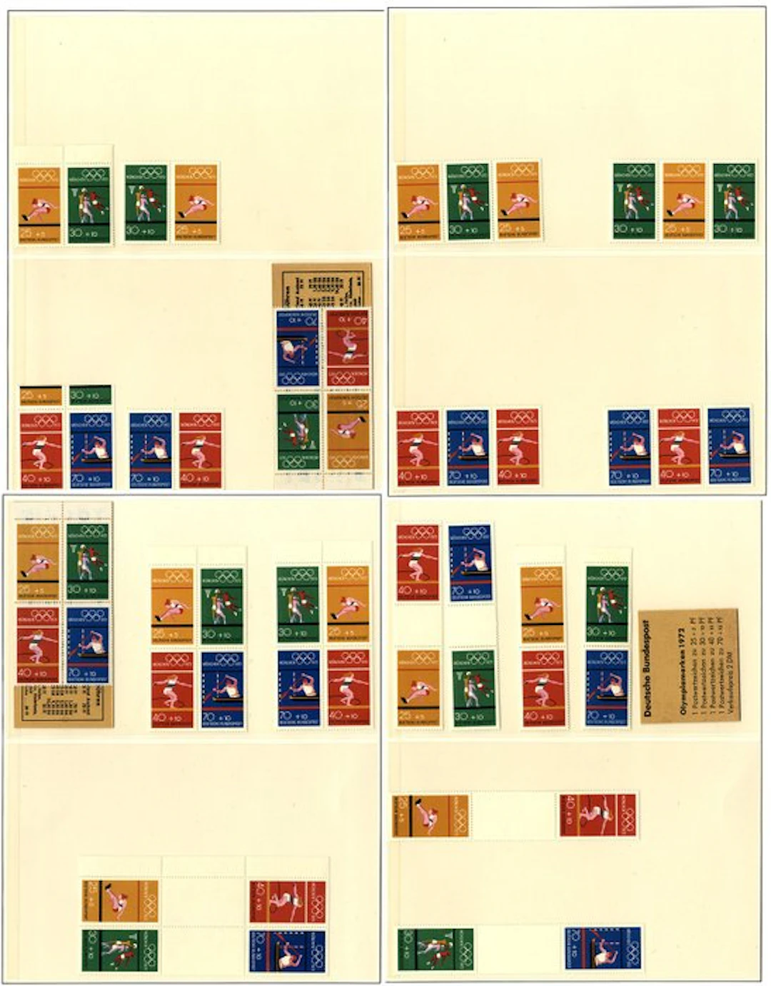 Germany, Federal Republic 1972 - Olympiad 1972