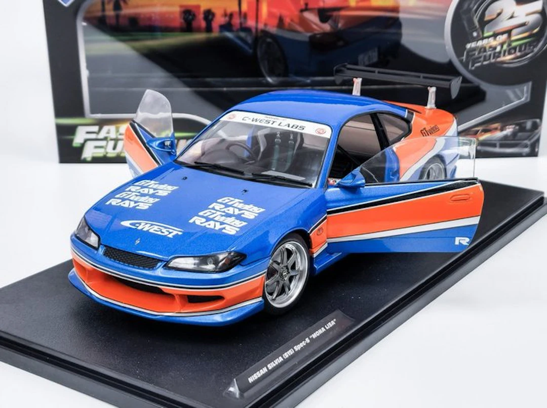Solido 1:18 - Model car - Nissan Silvia S15 - Fast & Furious