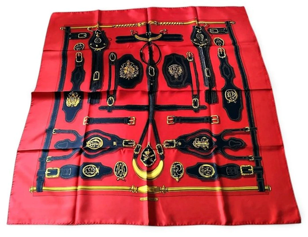 Hermès - Harnais des présidents - Foulard