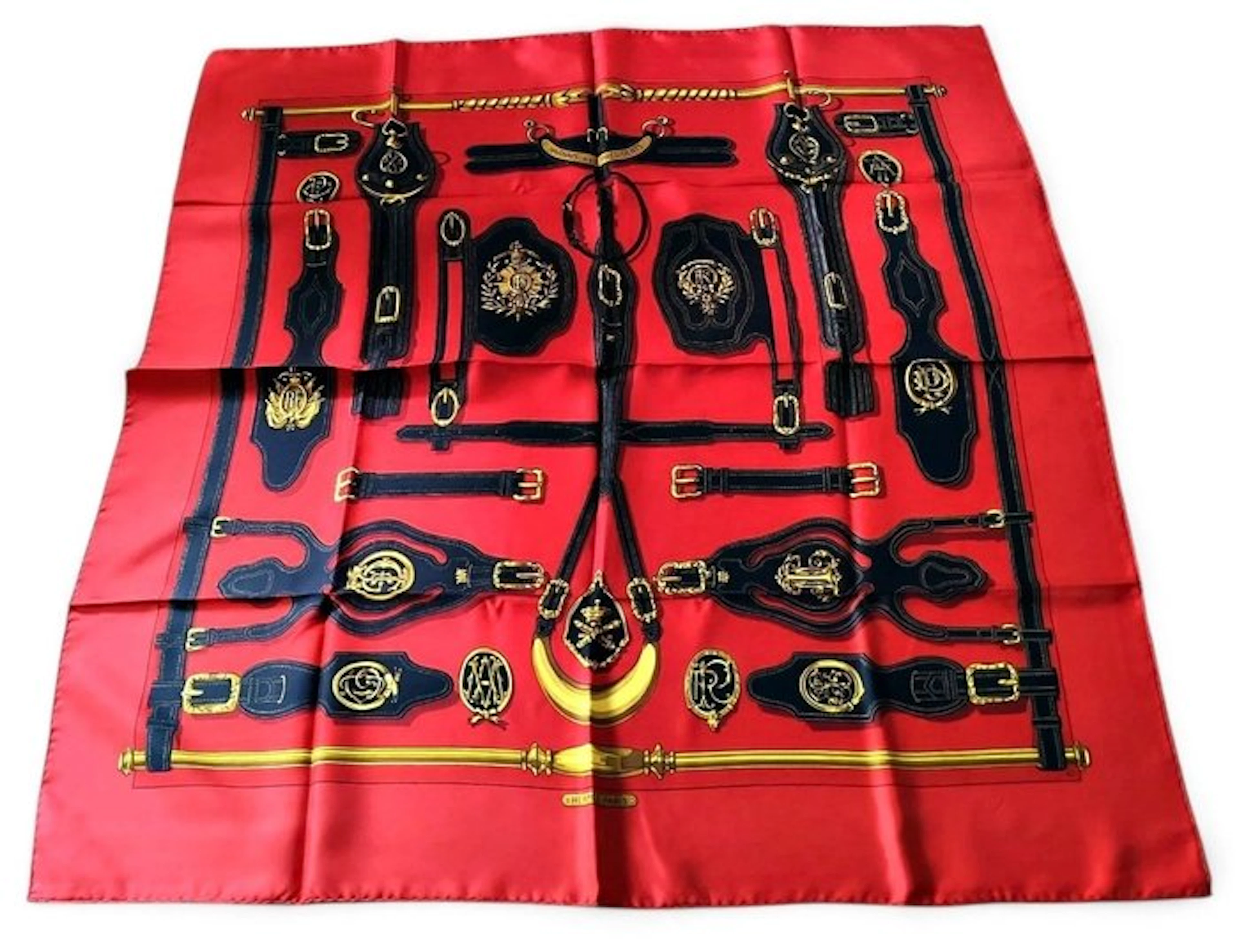 Hermès - Harnais des présidents - Foulard