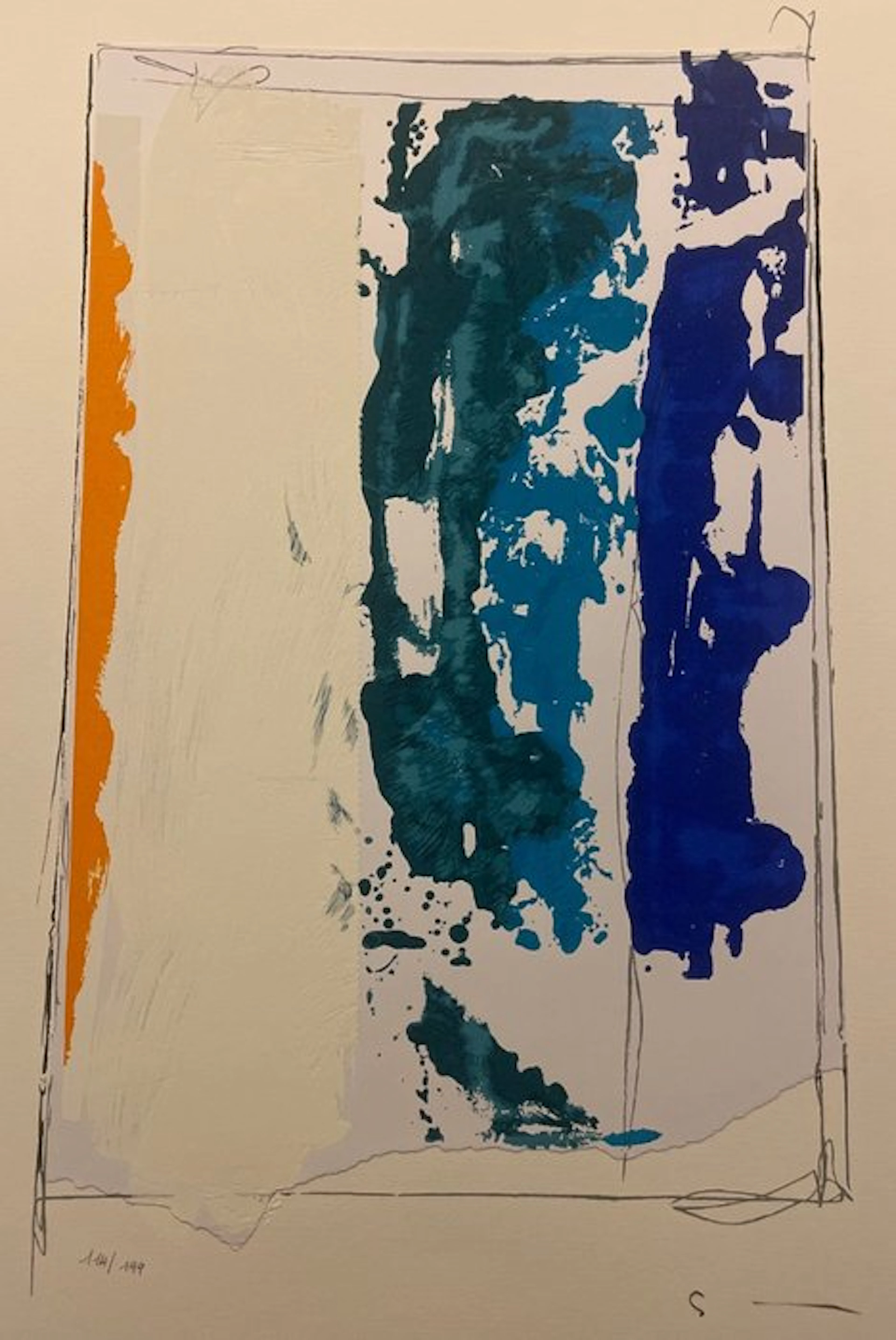 Mario Schifano (1934-1998) - Paesaggio anemico