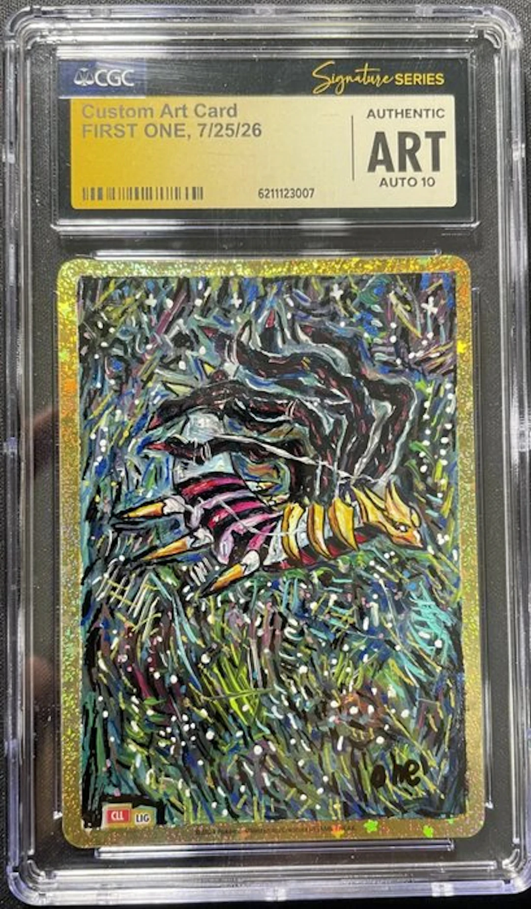 Pokémon - 1 Graded card - Giratina Art Sketch by First...