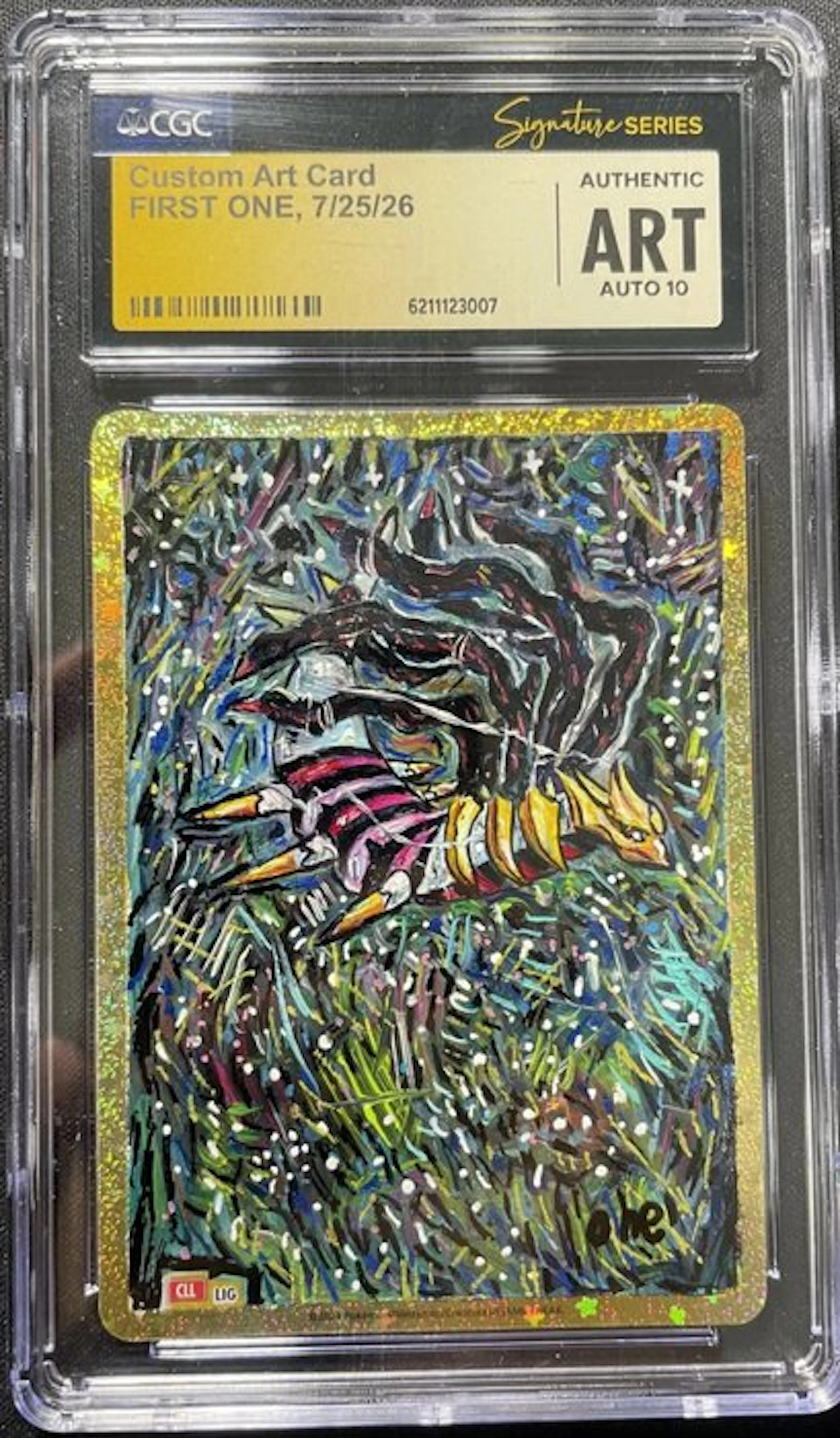 Pokémon - 1 Graded card - Giratina Art Sketch by First...