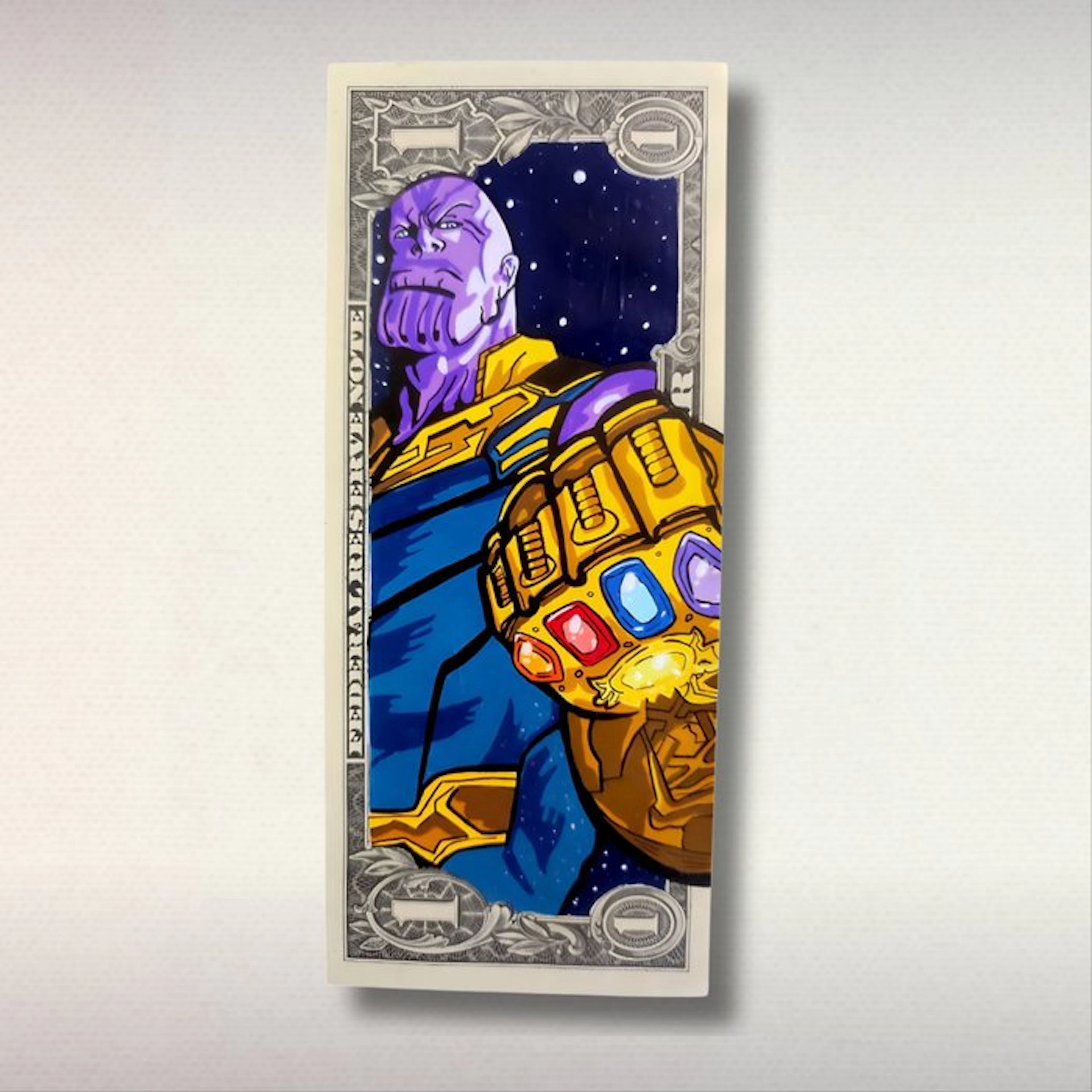 TOONS - INFINITY POWER — THANOS — MARVEL — NO RESERVE