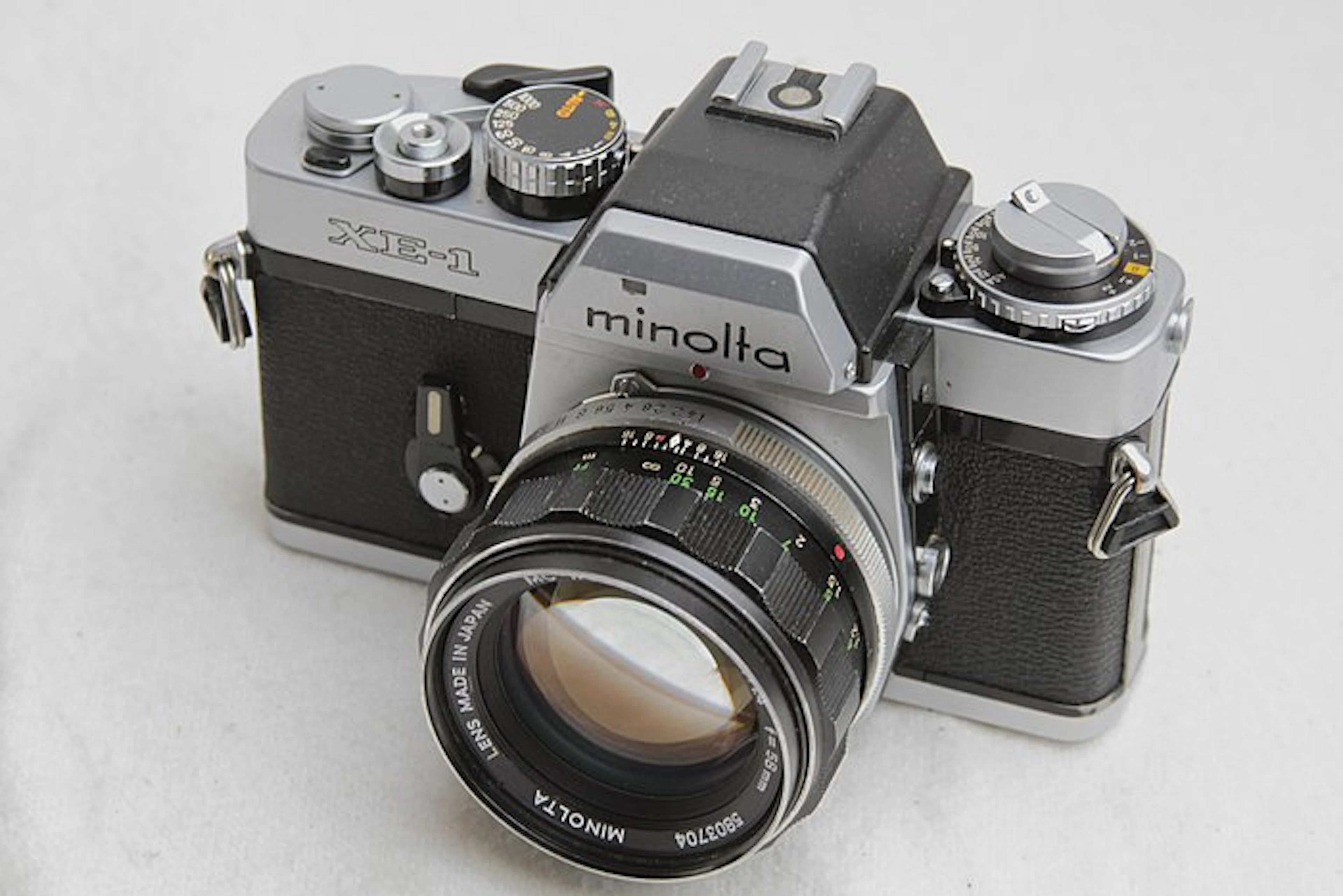 Minolta XE-1 + MC Rokkor-PF 1,4/58mm | Analogue camera