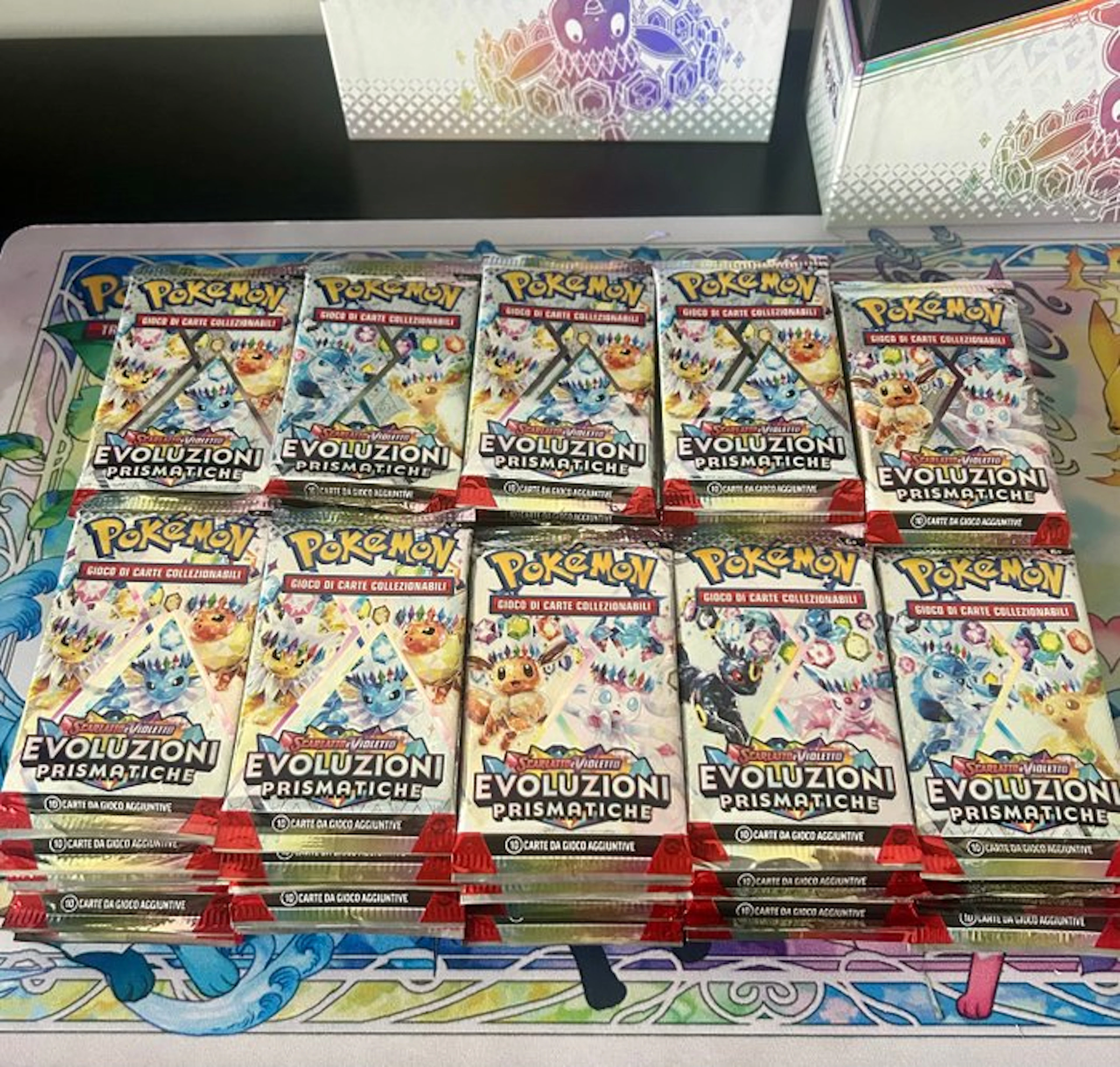 Pokémon - 100 Booster pack - Scarlet & Violet - Prismatic Evolutions