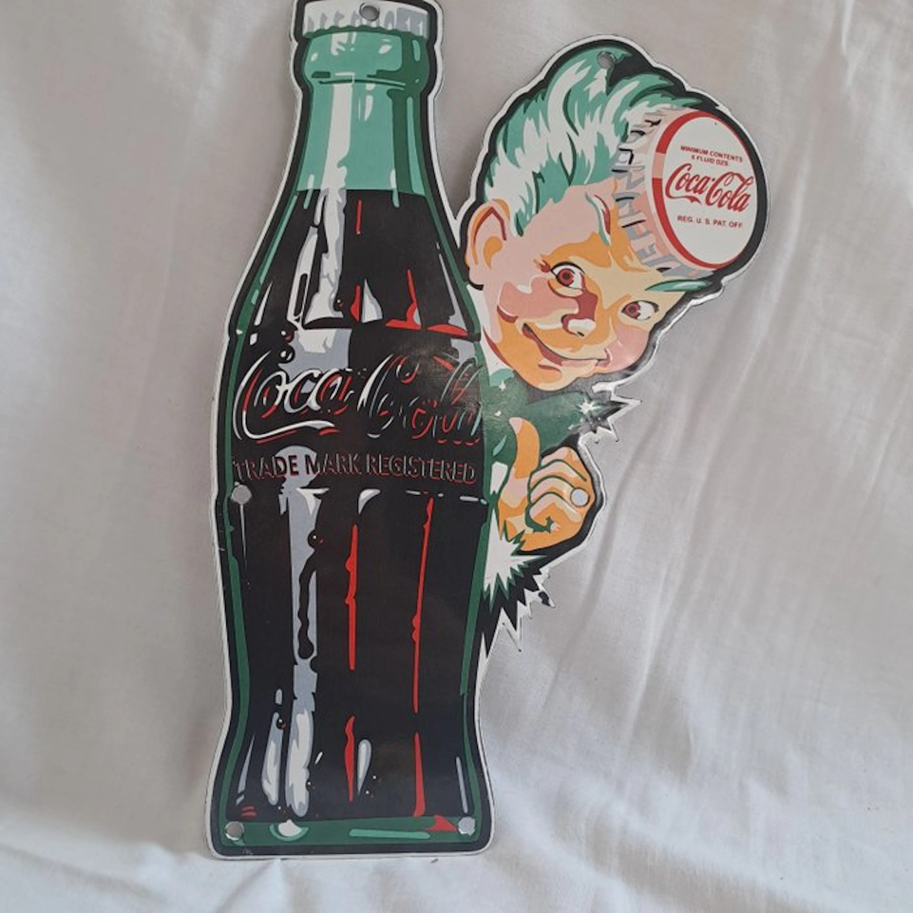American Coca-Cola sign - Enamel sign - Enamel