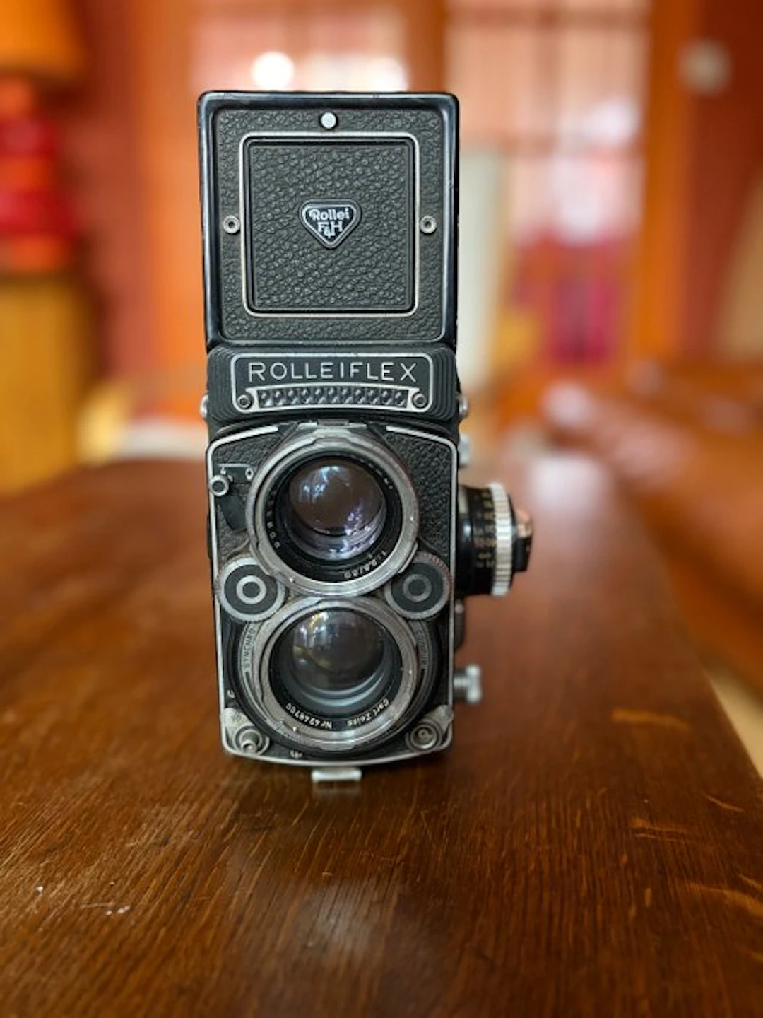 Rollei Rolleiflex 2.8F Twin lens reflex camera (TLR)