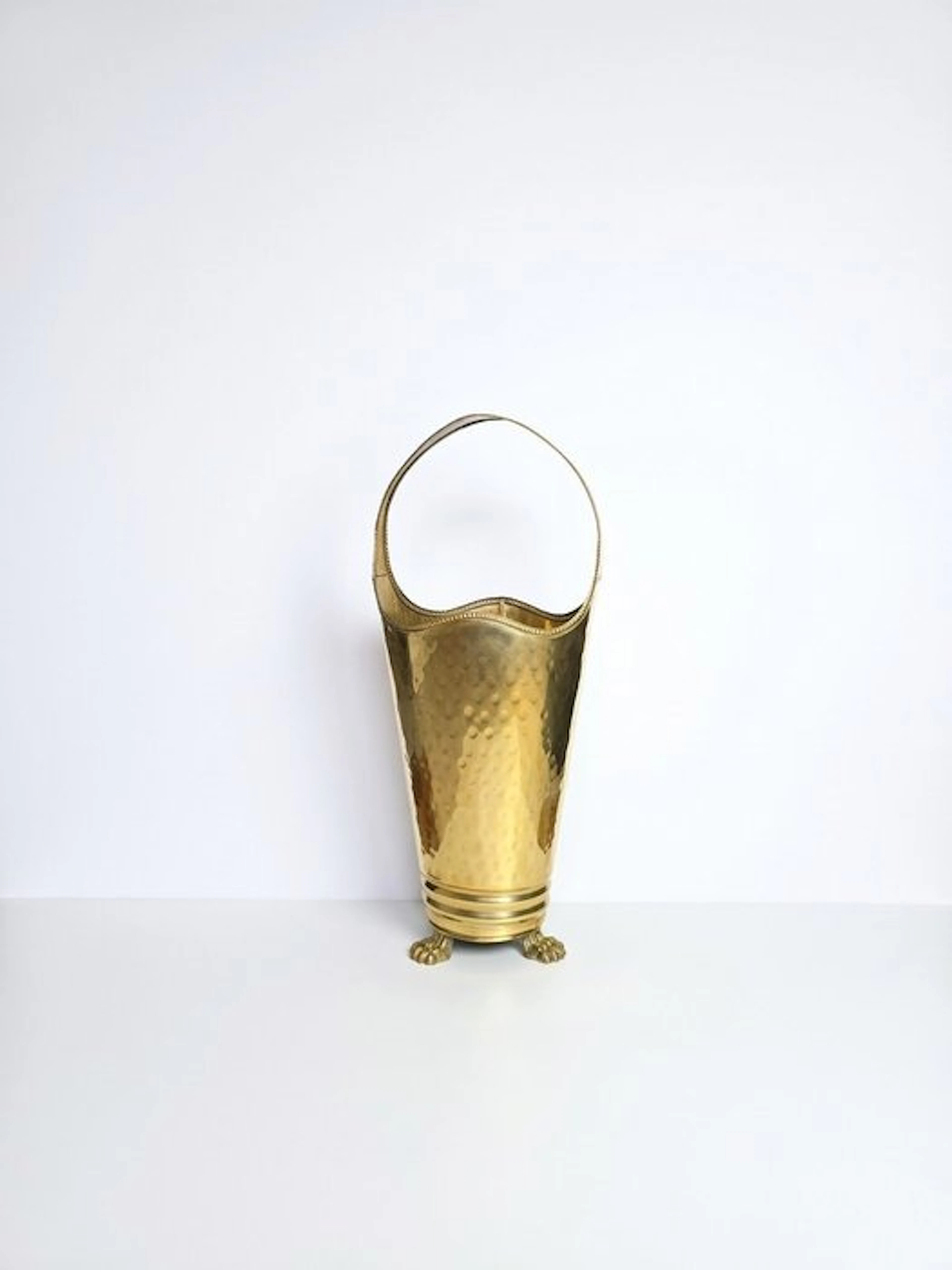 Umbrella stand/rack - Copper - Hammered Brass