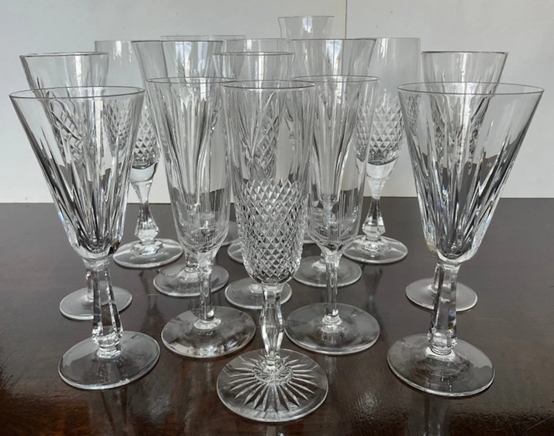 Champagne flute (15) - Crystal