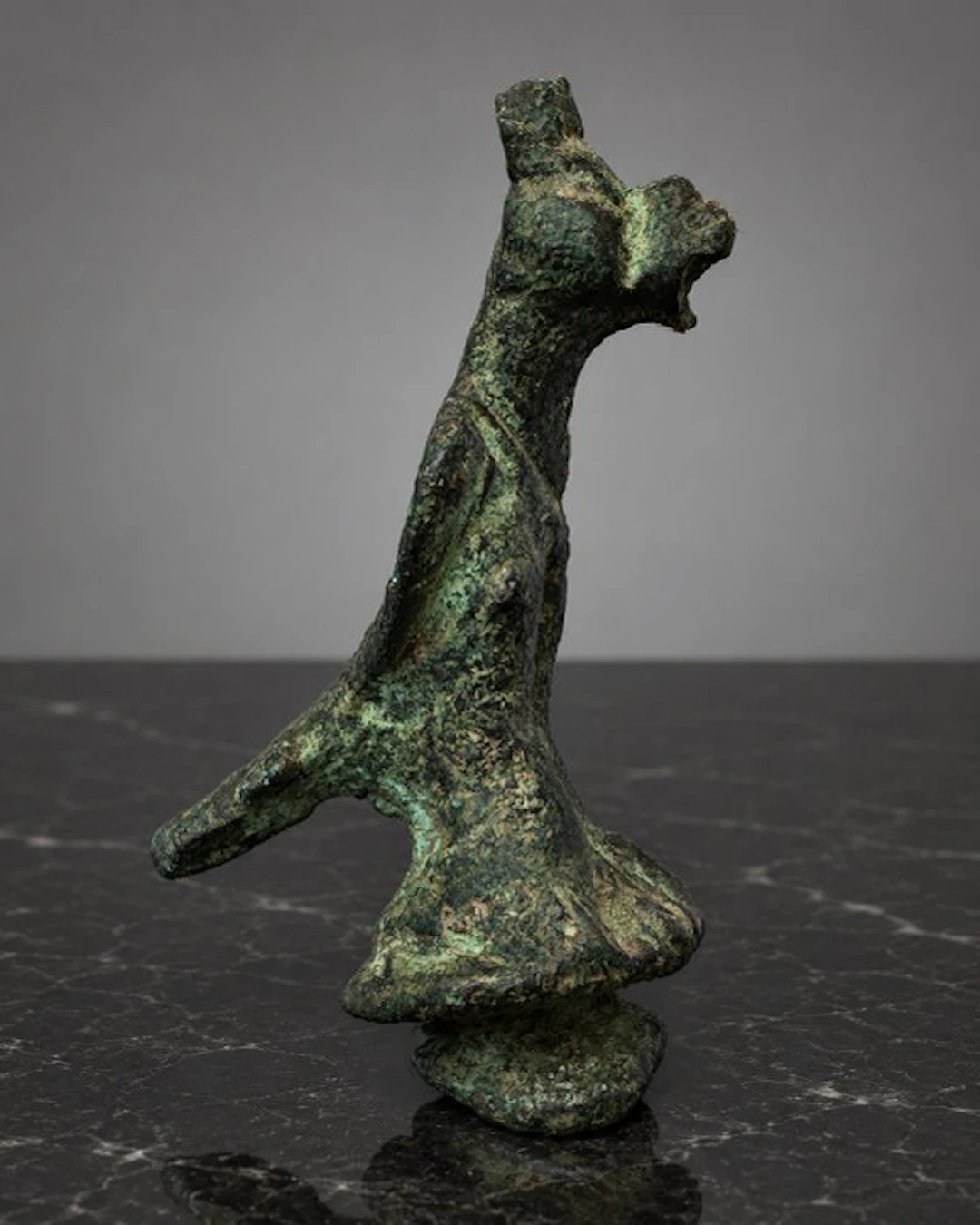 Ancient Roman, Empire Bronze Bird figure - 65 mm (No reserve price)