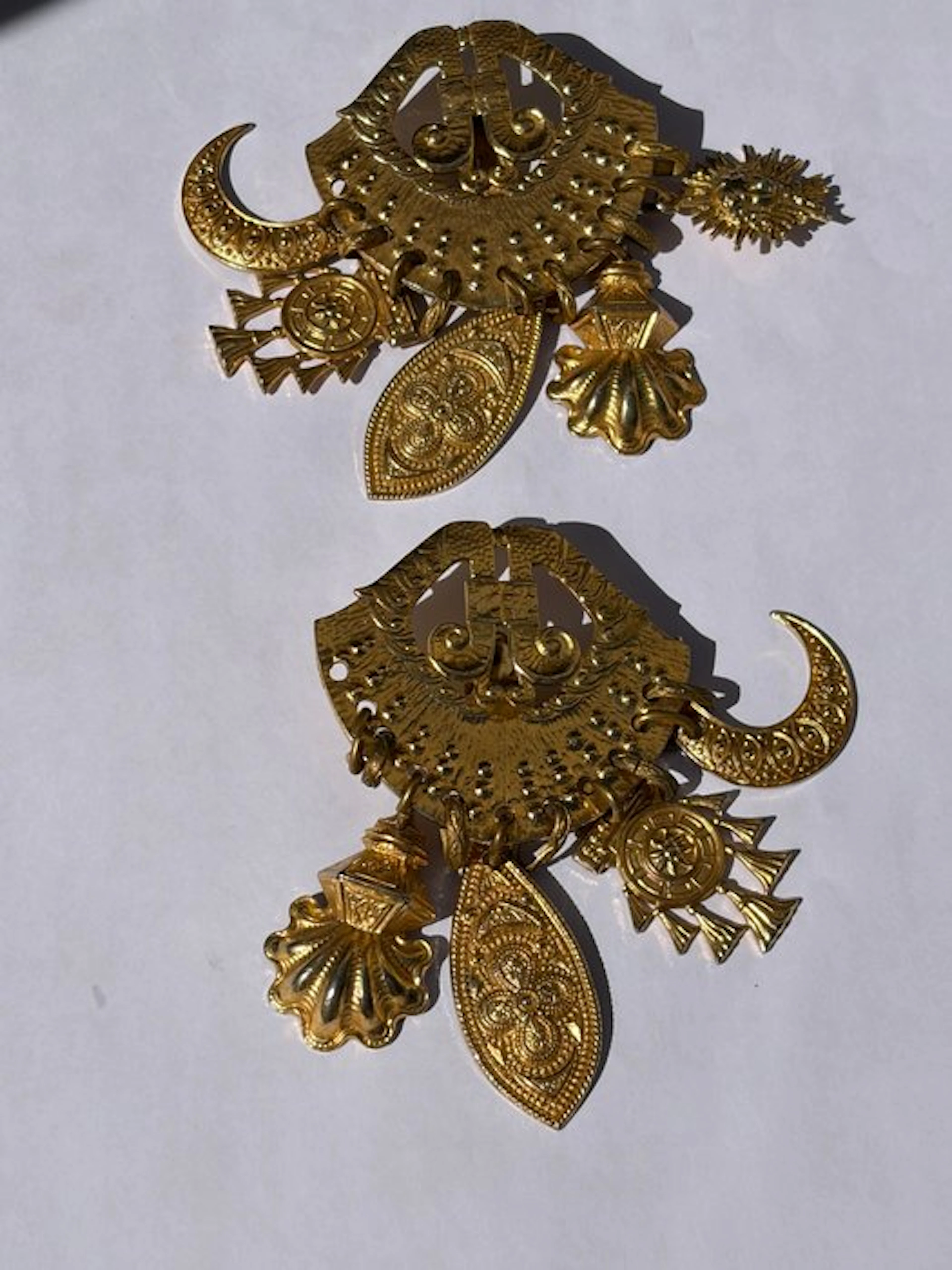 Edouard Rambaud Paris - Vintage Chandelier Earrings...