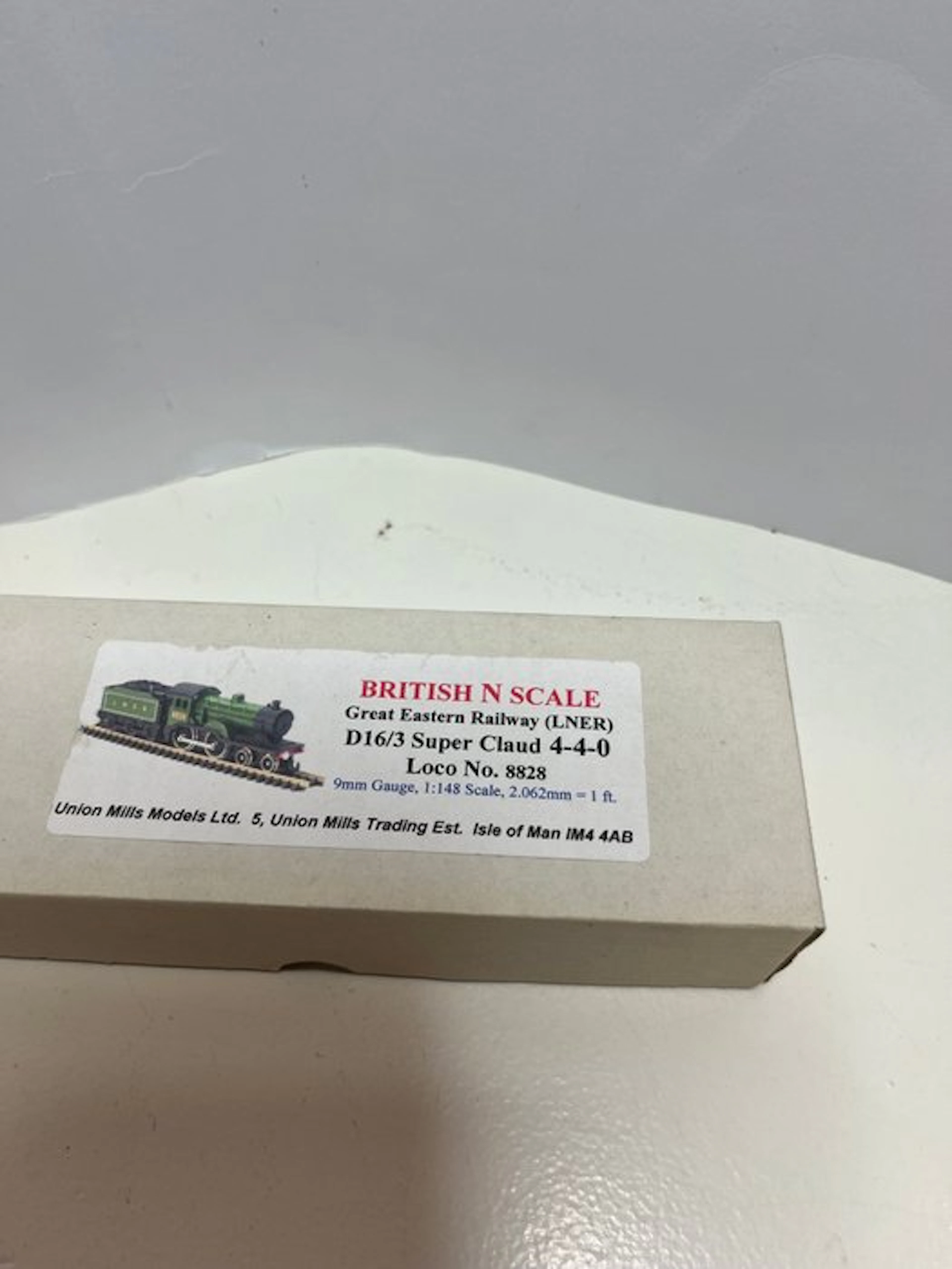 Union Mills Models N - 8828 - Steam locomotive with...