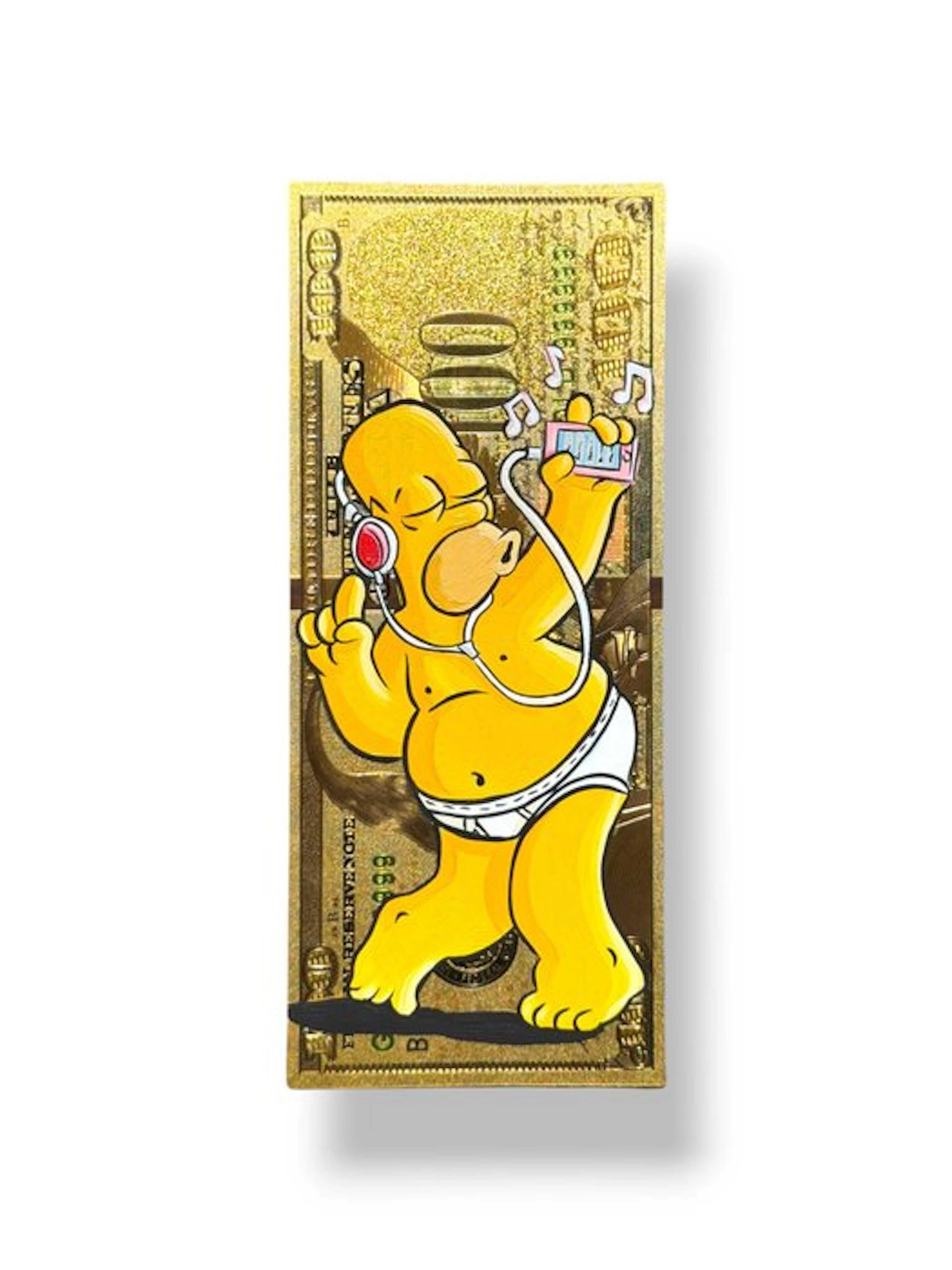 Alan Stefanov (1999) - "Golden Vibes" 100$ golden bill - NO Reserve