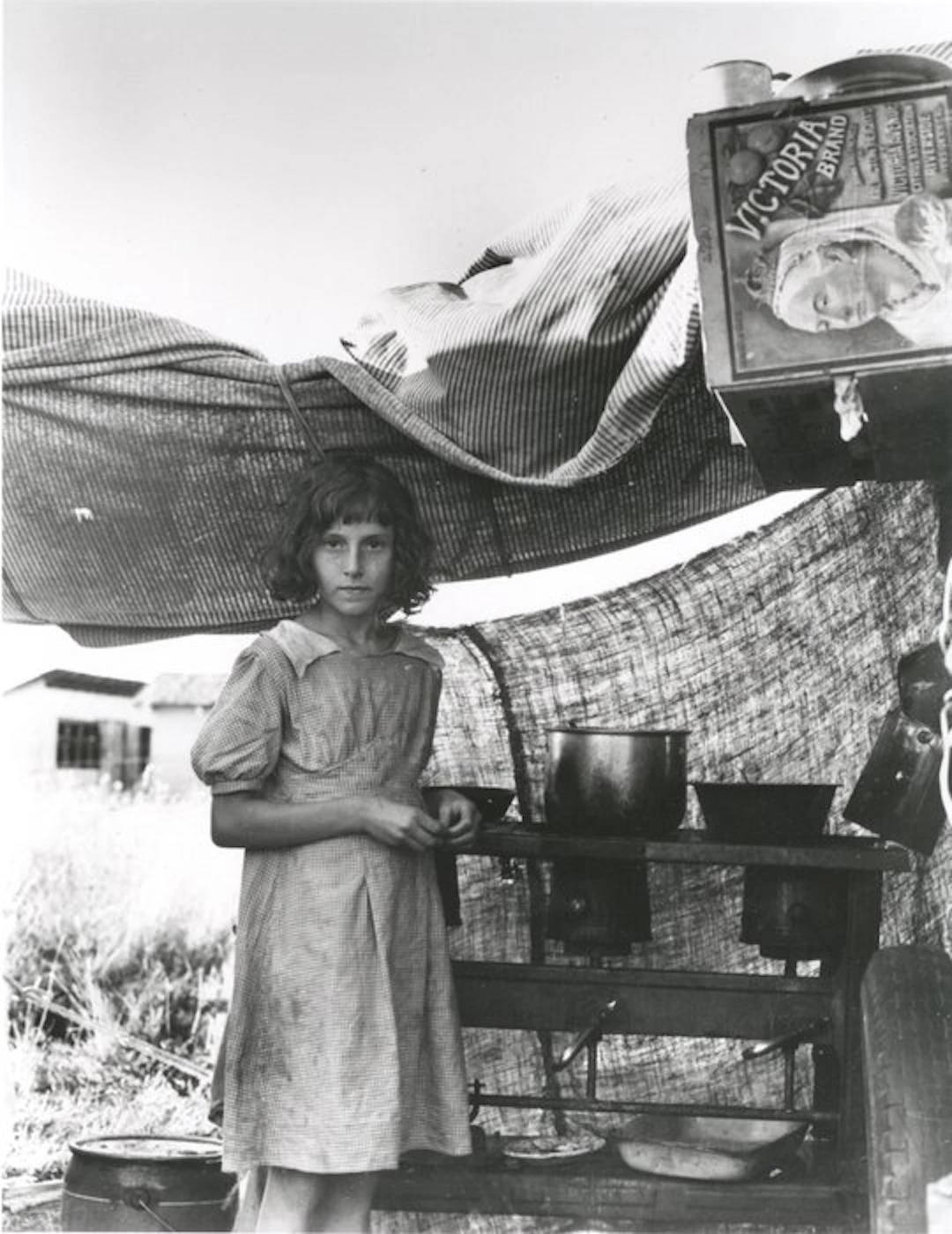 Dorothea Lange (1895–1965) - Migratory Child at the End of the Day