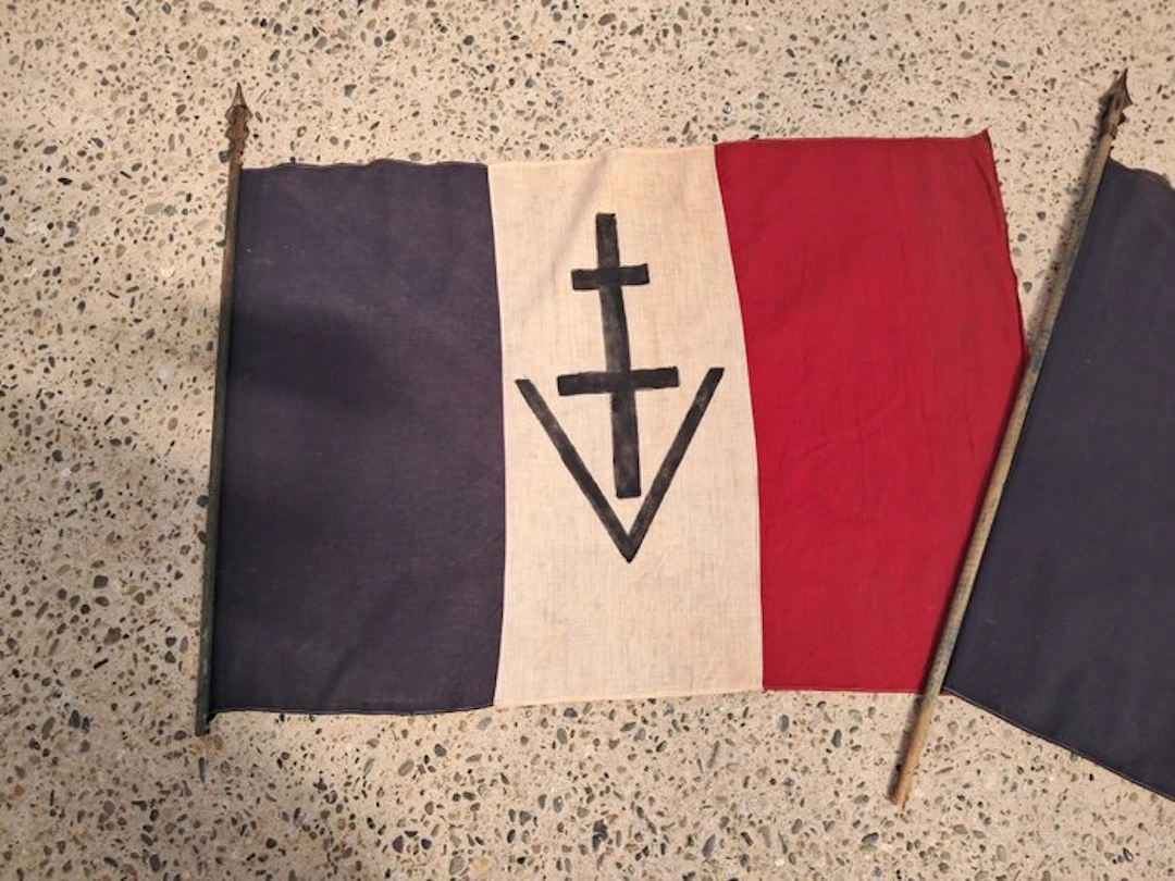 France - FFI (French resisitance) - Flag - 1944