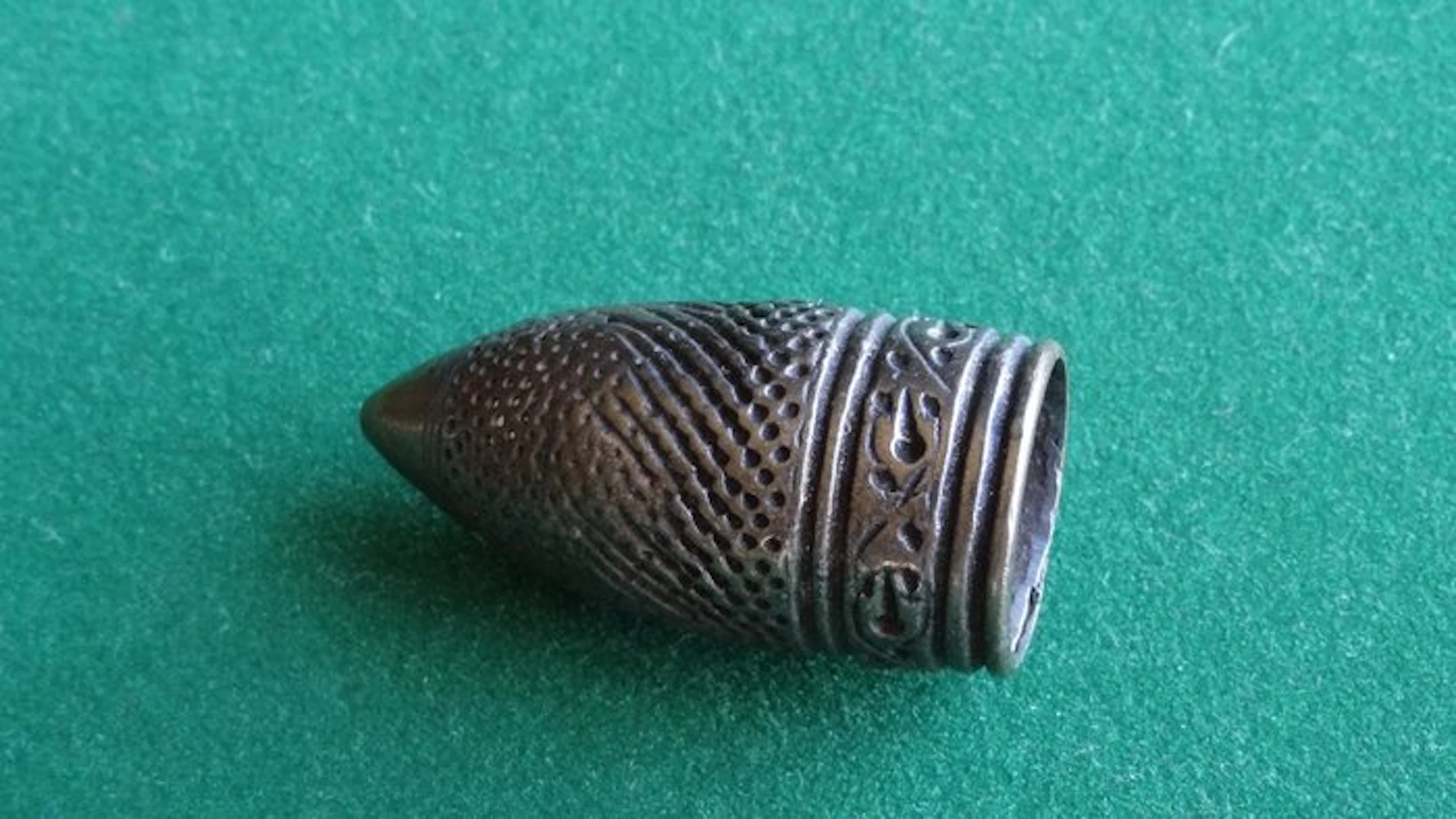 Thimble - Moorish thimble, 9th/10th century