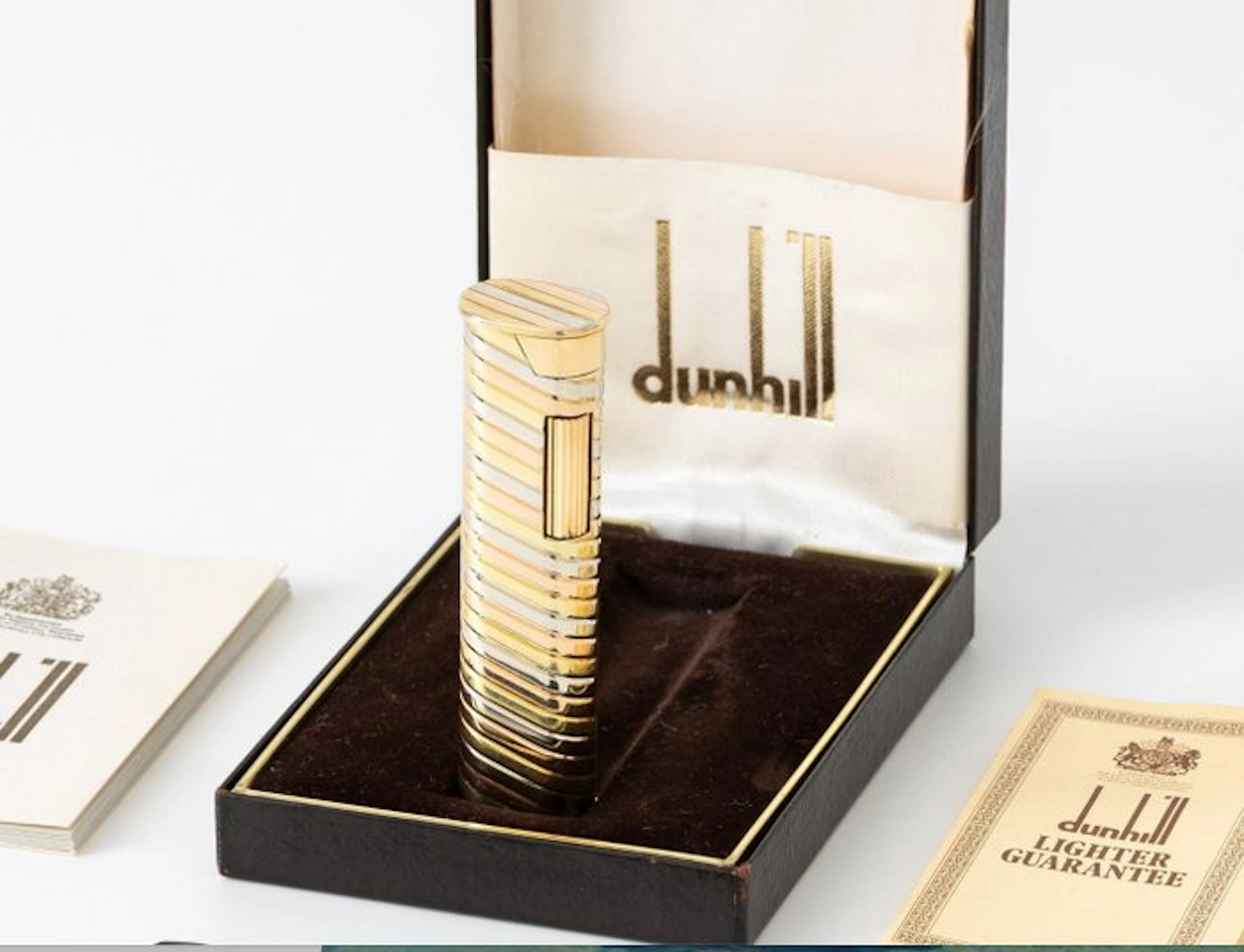 Dunhill - Dress Lighter Trinity Decor - Lighter - .750 (18 kt) gold