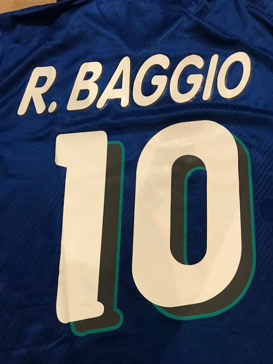Italia - Football World Championships - Roberto Baggio - 1994 - Football shirt