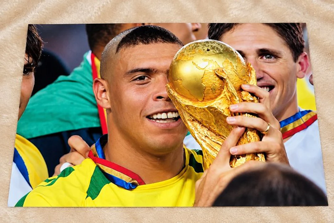 Brazil - FIFA World Cup France 1998 Champion - Ronaldo - 1998 - Photograph