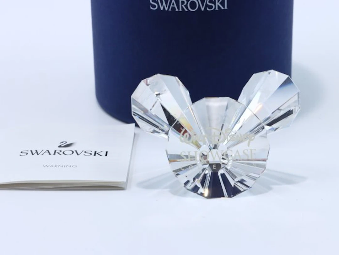 Figure - Swarovski Crystal - Disney "Showcase" Plaquete (Boxed) - Crystal