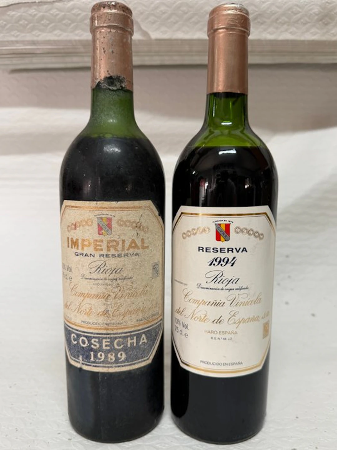 1989 & 1994 C.V.N.E. Imperial - Rioja Gran Reserva, Reserva - 2 Bottles (0.75L)