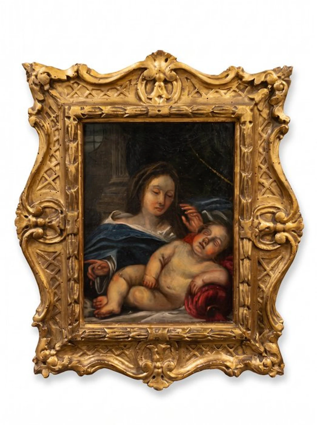 Escuela Barroco Italiana (XVII) - Santa Madonna