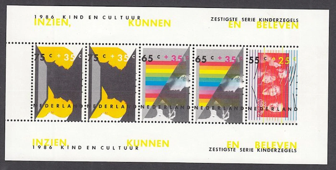 Netherlands 1986 - Kinder stamps