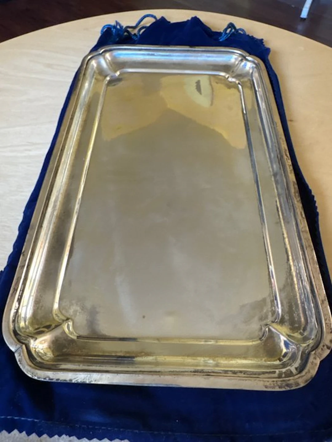 Serving tray - .900 silver - Lot 1