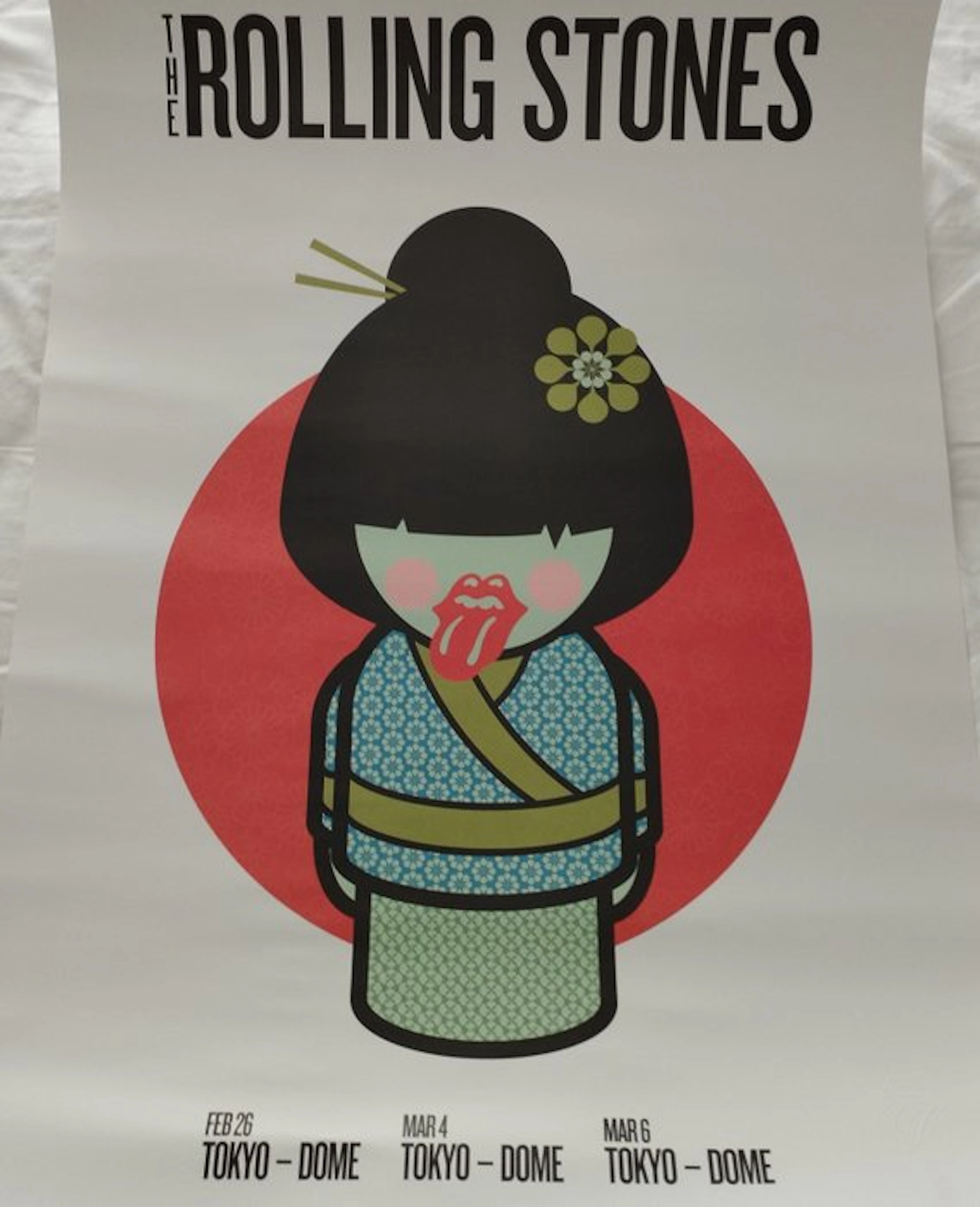 Rolling Stones - Poster, OFFICIAL POSTER TOKYO DOME