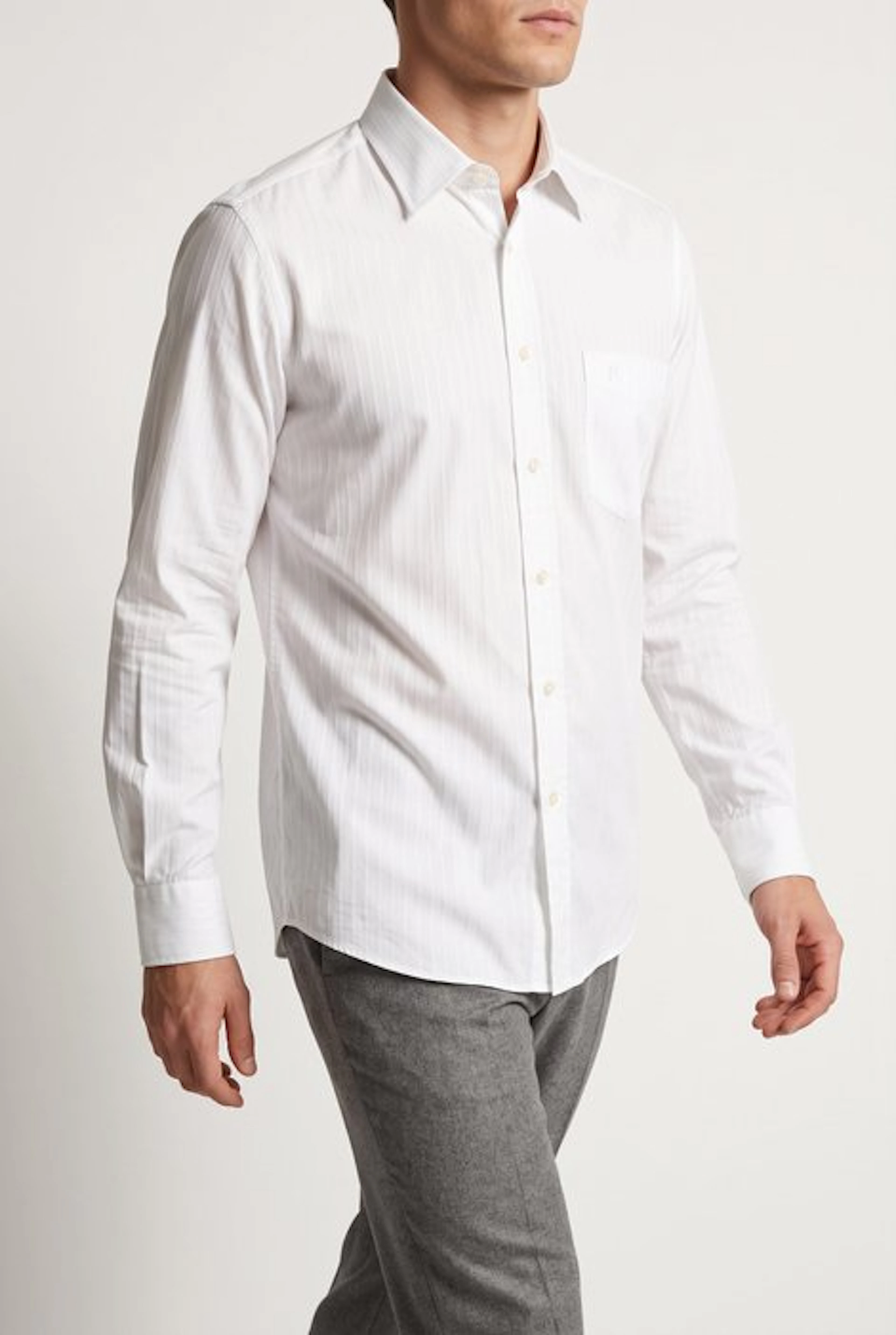 Christian Dior Monsieur - Striped Logo Shirt - Shirt