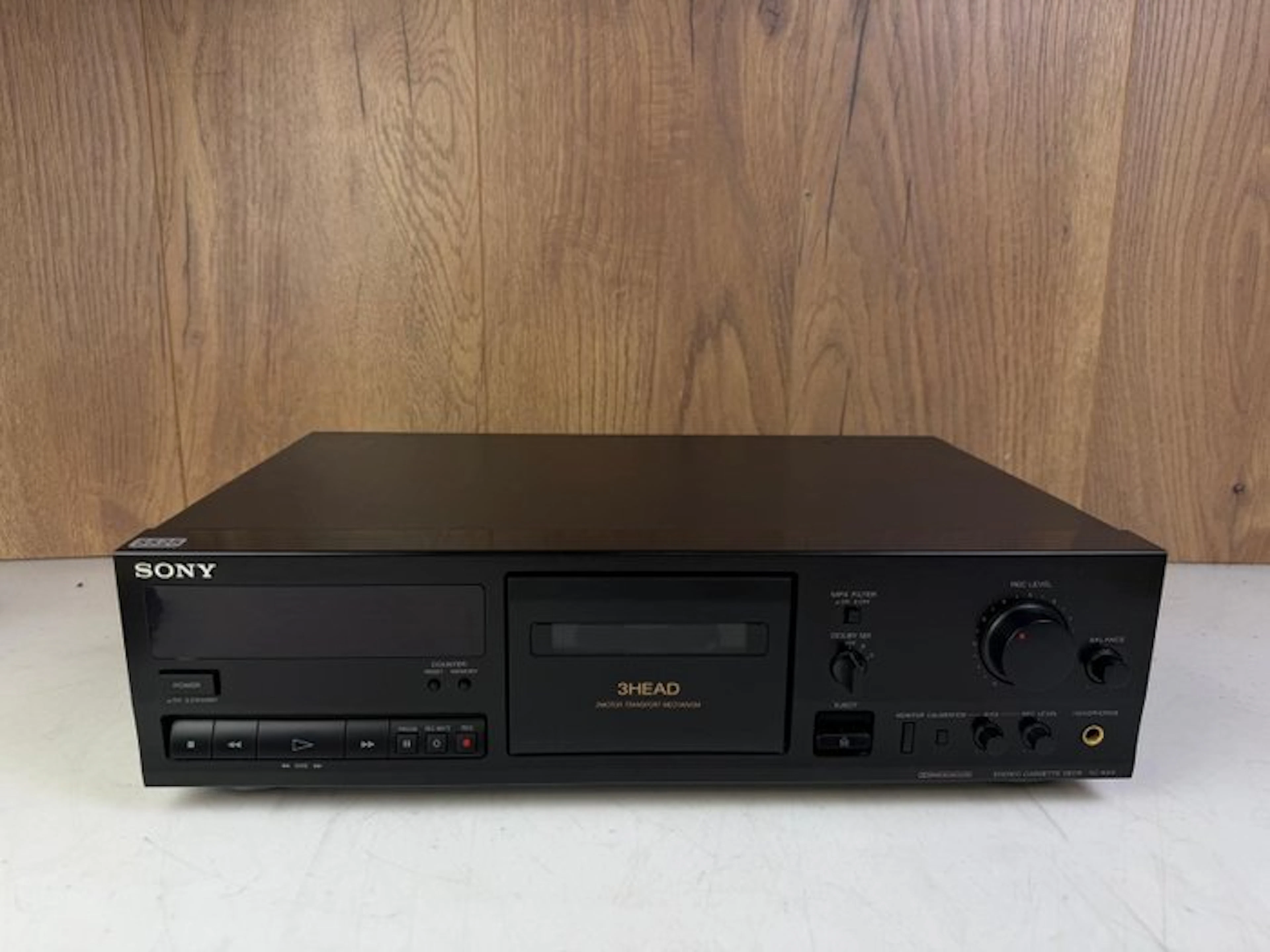 Sony - TC-K411 - 3 Head Audio-cassette deck