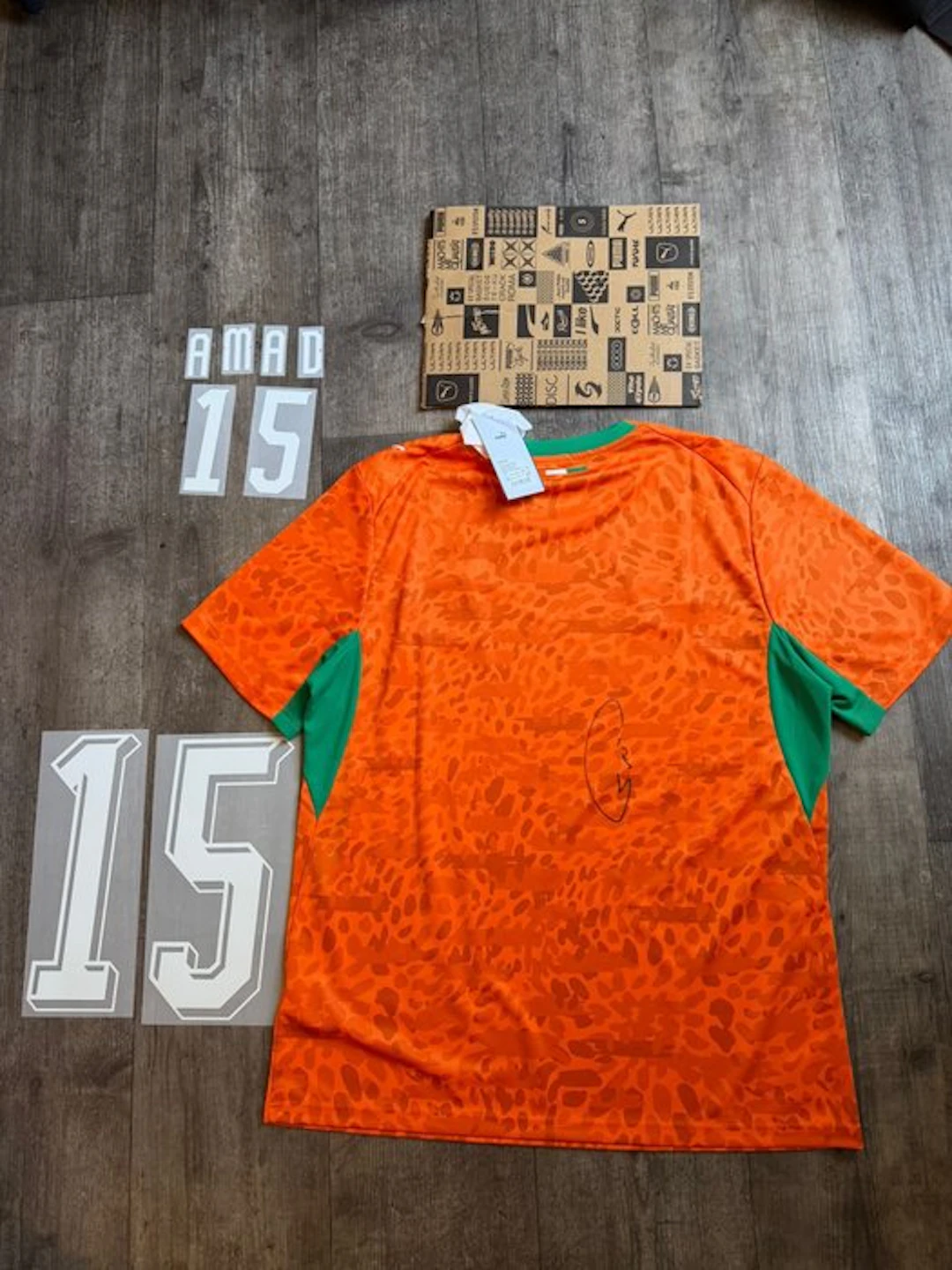 Côte d’Ivoire - Amad Diallo - Football jersey